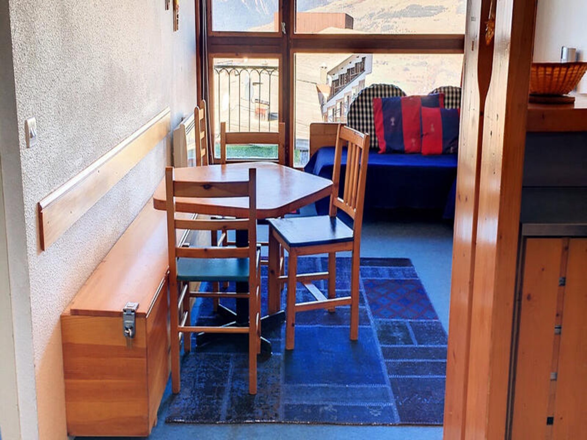 Ski-in/ski-out appartement Les Arcs 1800 met balkon en panoramisch uitzicht - foto 12