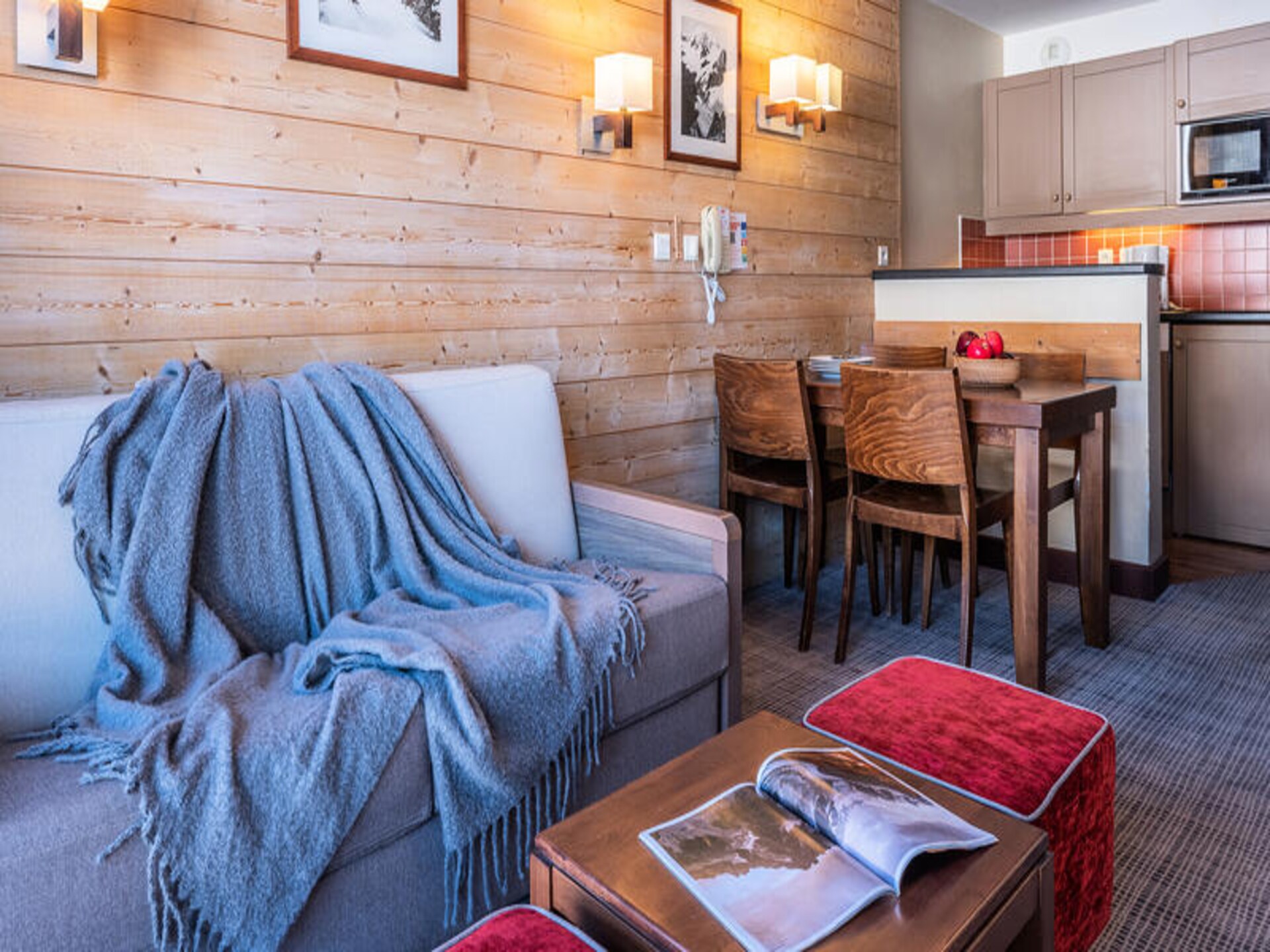 Appartement aan de piste in Les Arcs 1800, direct toegang tot Paradiski - foto 15