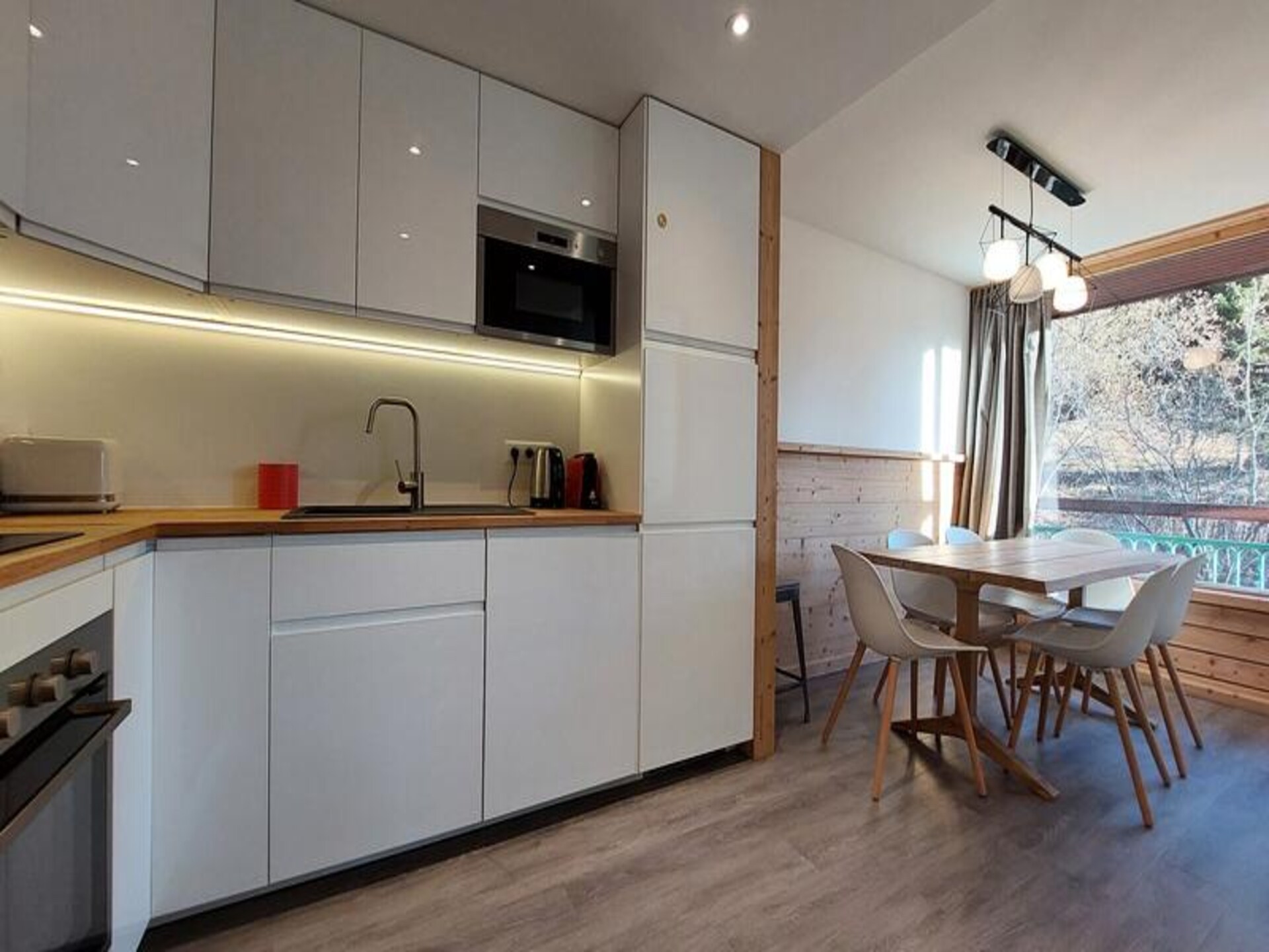 Ski-in/ski-out appartement met Mont Blanc-uitzicht in Les Arcs 1800 - foto 8