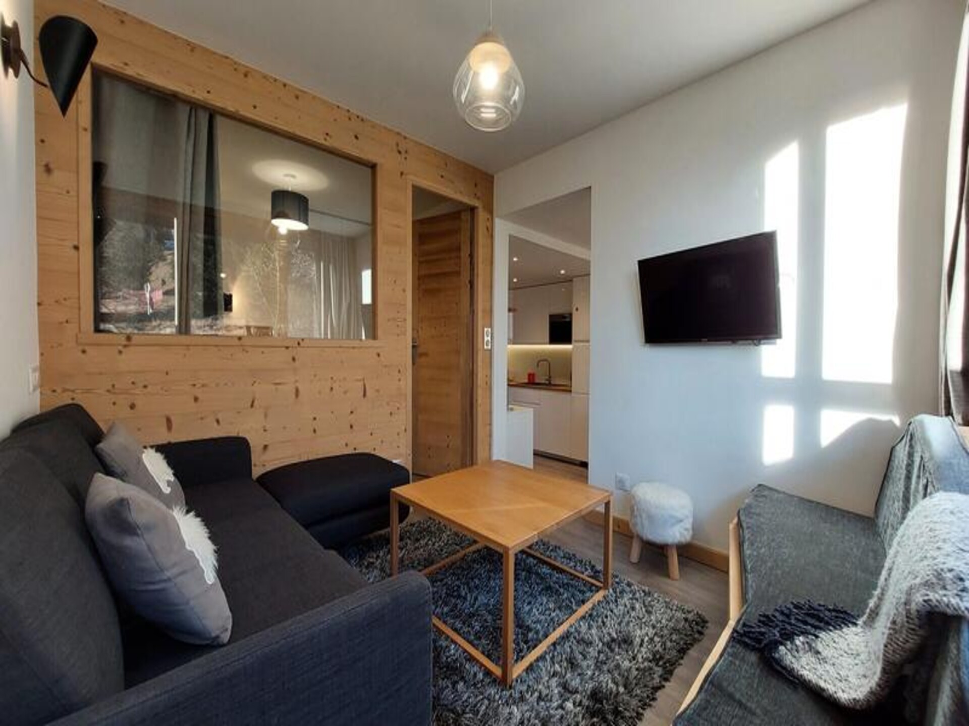 Ski-in/ski-out appartement met Mont Blanc-uitzicht in Les Arcs 1800 - foto 9