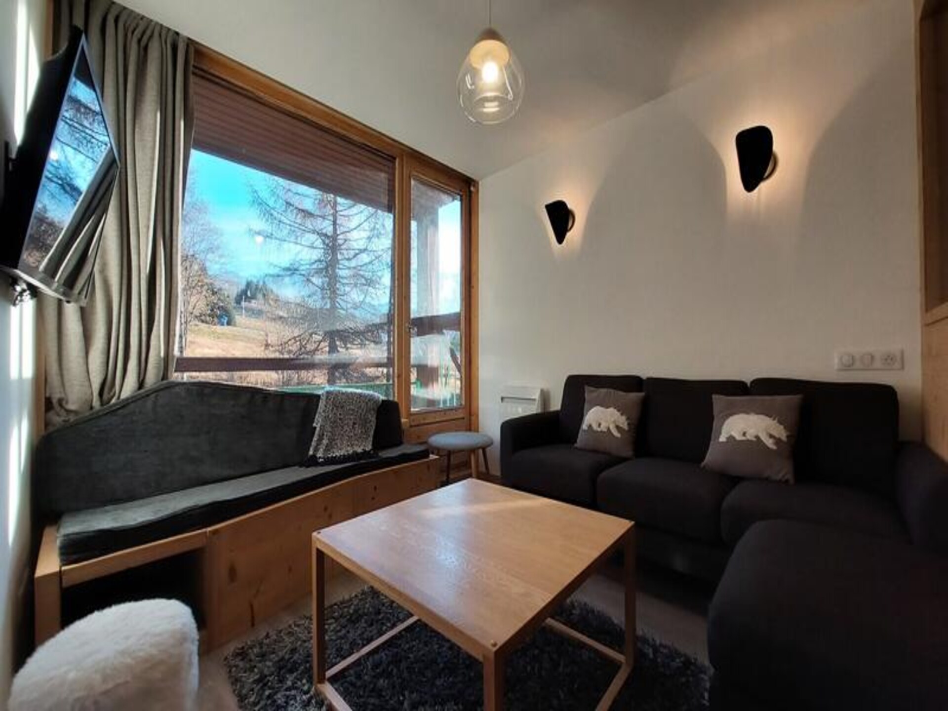 Ski-in/ski-out appartement met Mont Blanc-uitzicht in Les Arcs 1800 - foto 16