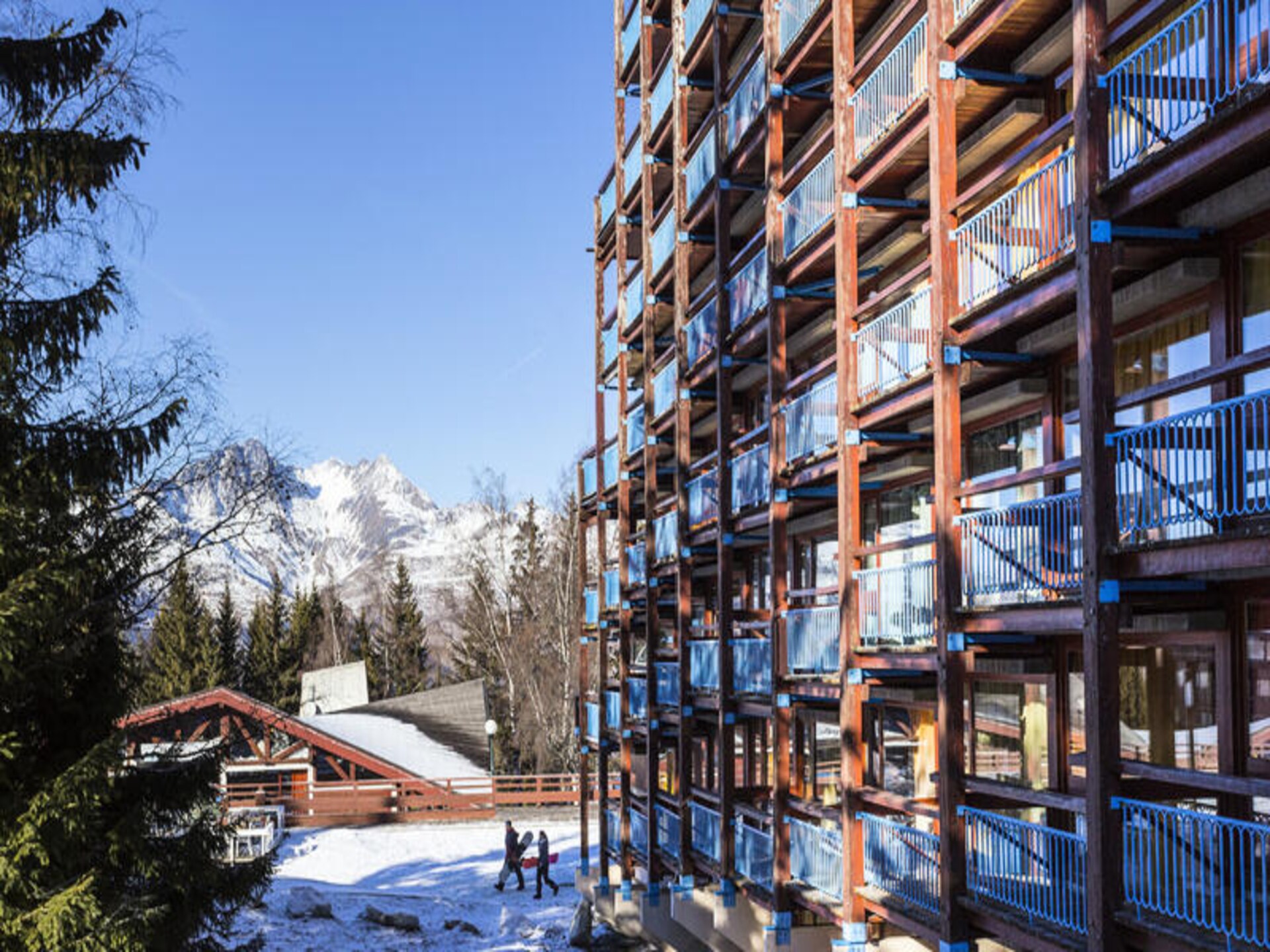Appartement 48m² met uitzicht op Mont Blanc, ski-in/ski-out bij Paradiski - foto 4