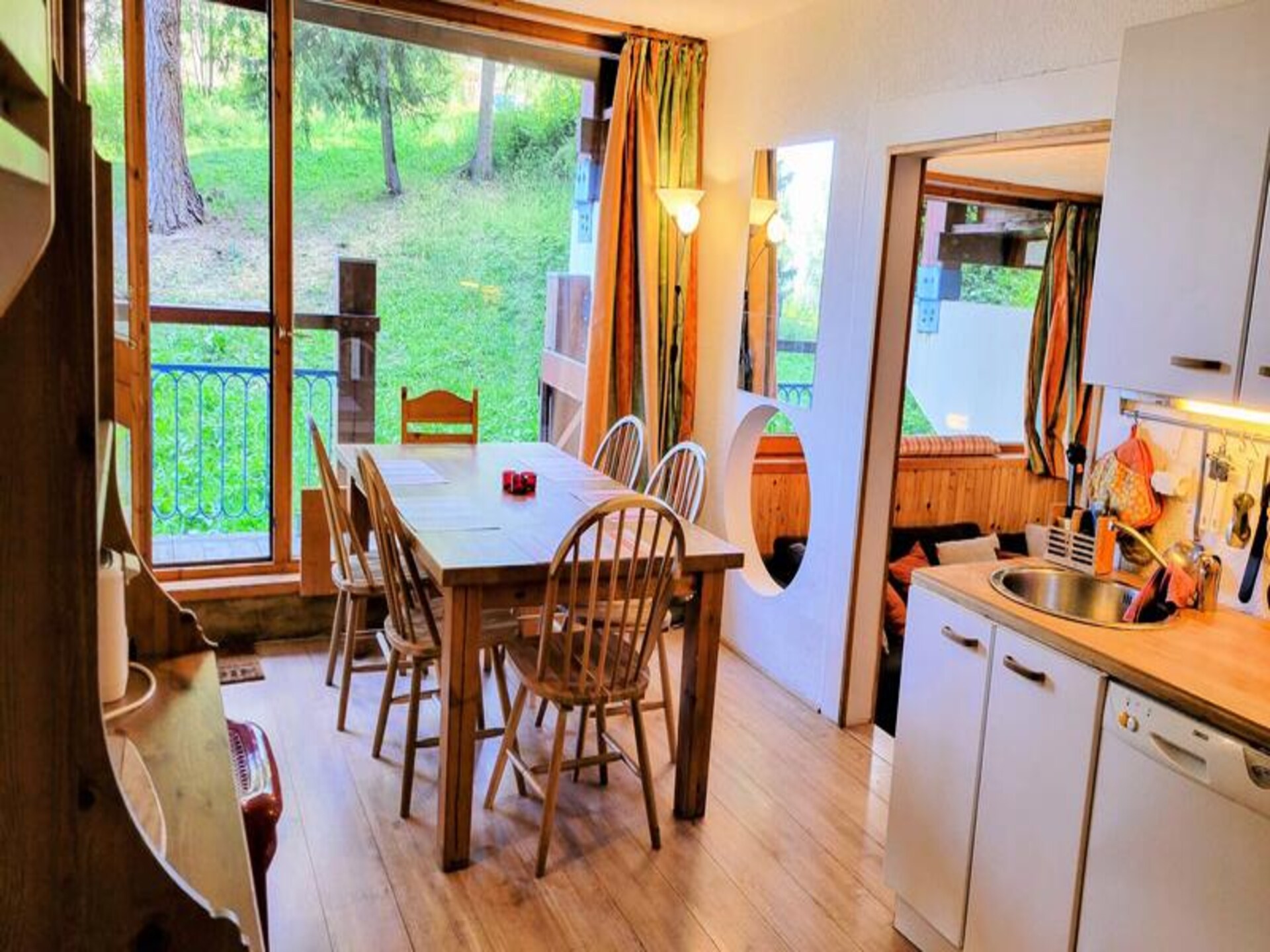Appartement 48m² met uitzicht op Mont Blanc, ski-in/ski-out bij Paradiski - foto 9