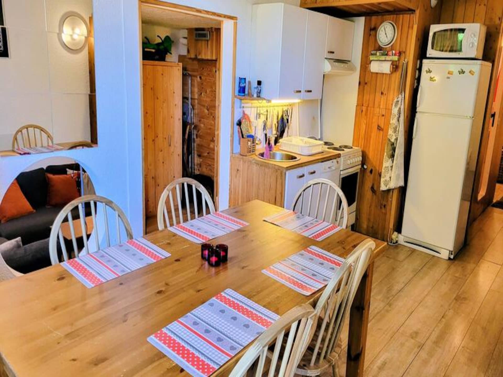 Appartement 48m² met uitzicht op Mont Blanc, ski-in/ski-out bij Paradiski - foto 11