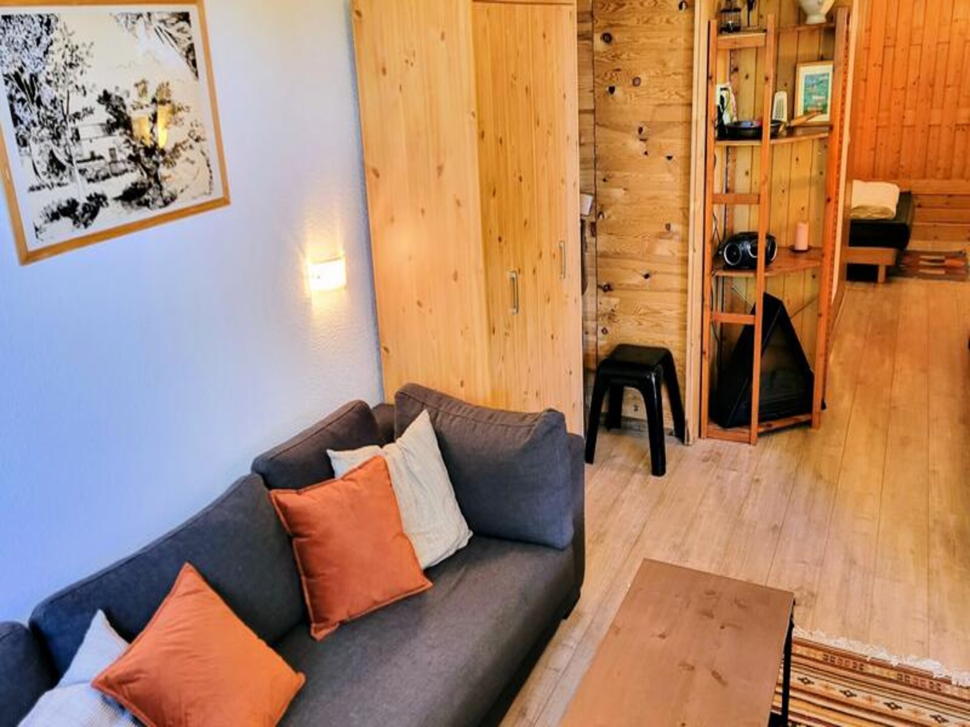 Appartement 48m² met uitzicht op Mont Blanc, ski-in/ski-out bij Paradiski - foto 15