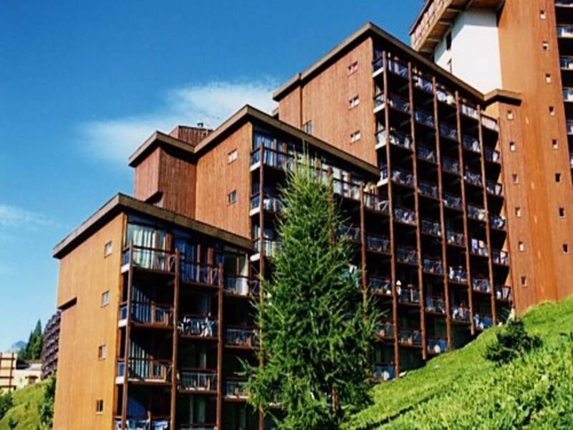 Knus appartement in Les Arcs 1800 met balkon en bergzicht, 4 pers. - foto 1