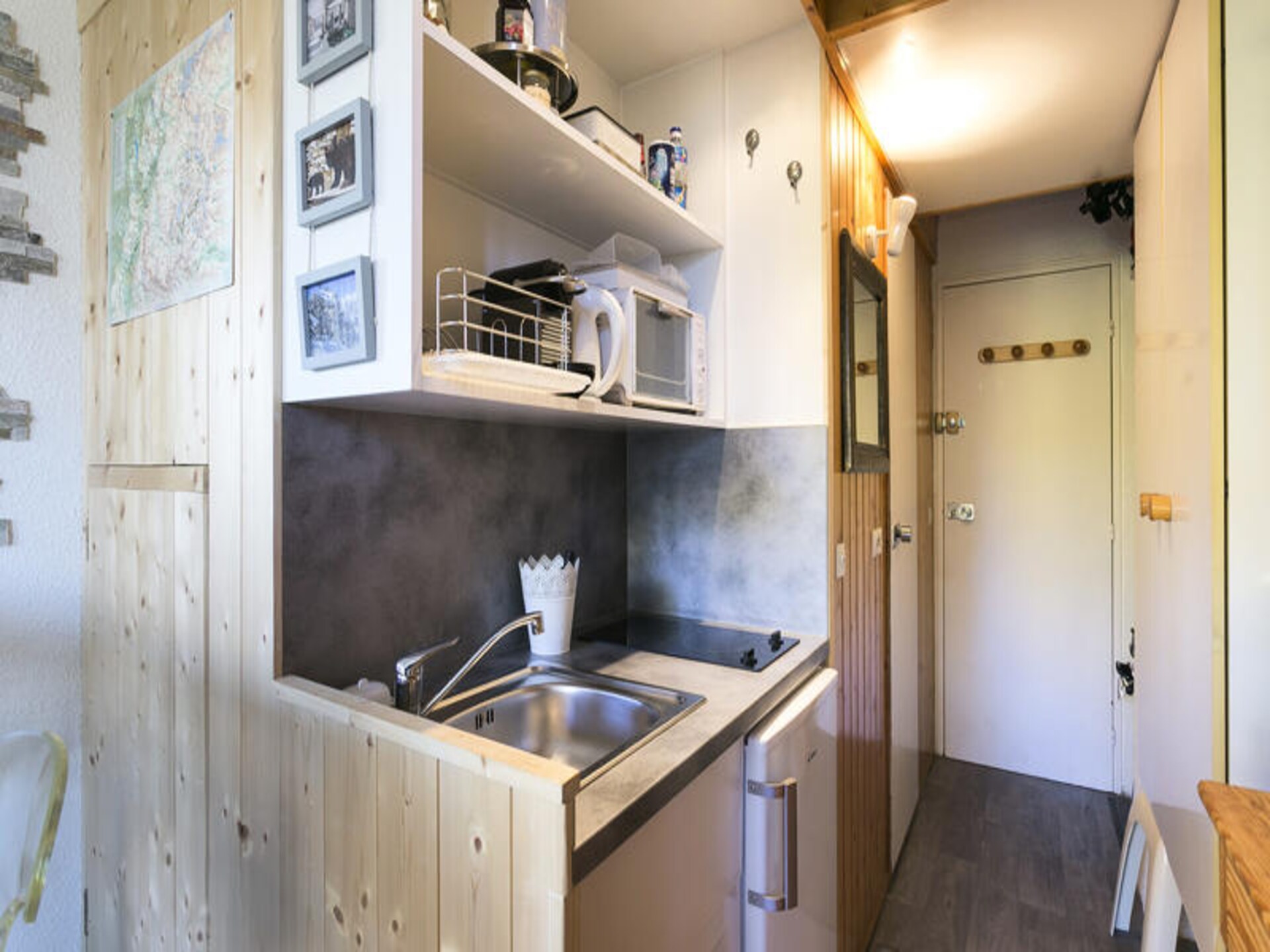 Knus appartement in Les Arcs 1800 met balkon en bergzicht, 4 pers. - foto 20