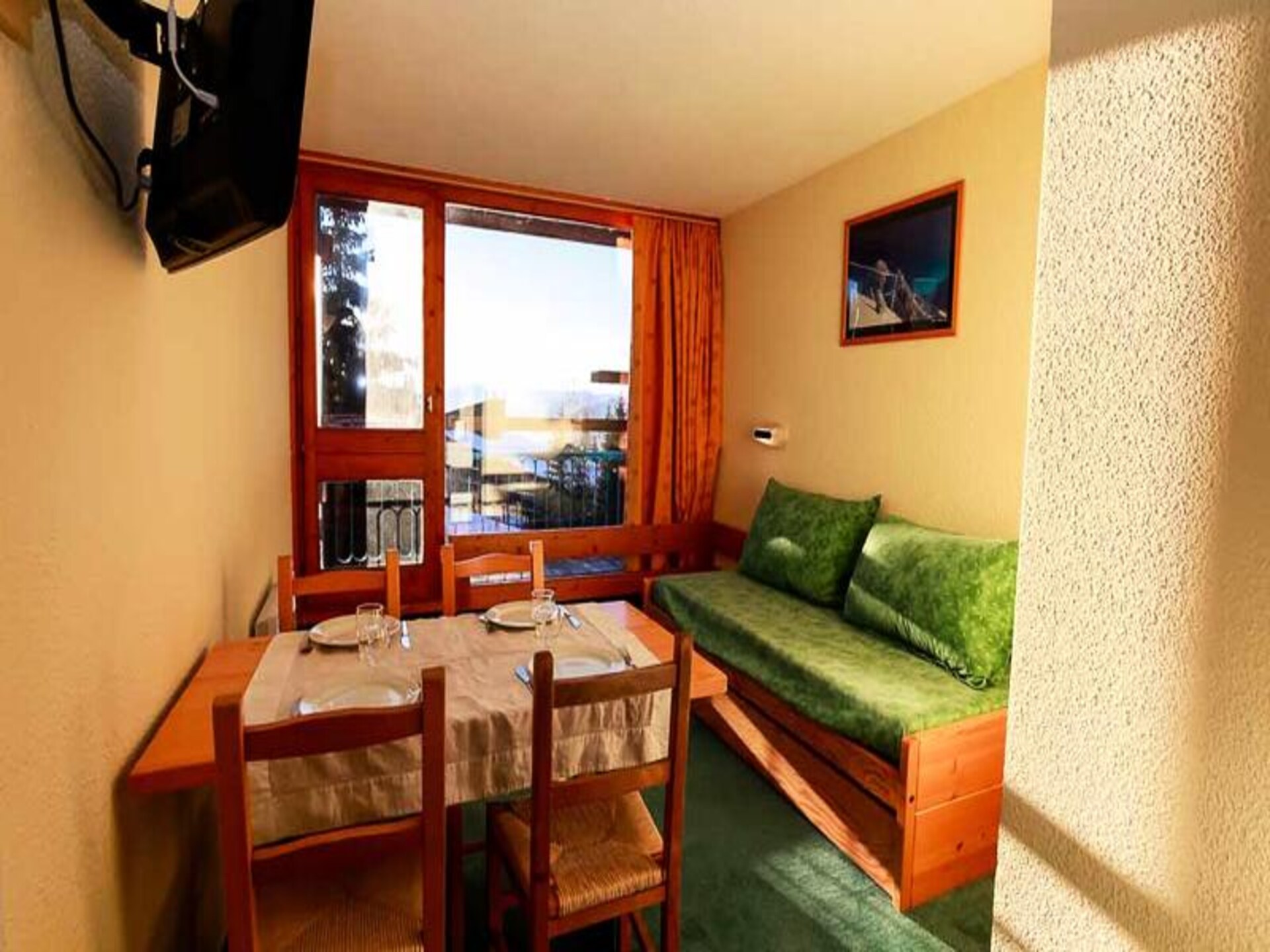 Studio op de piste in Bourg-Saint-Maurice met uitzicht op de Mont Blanc - foto 11