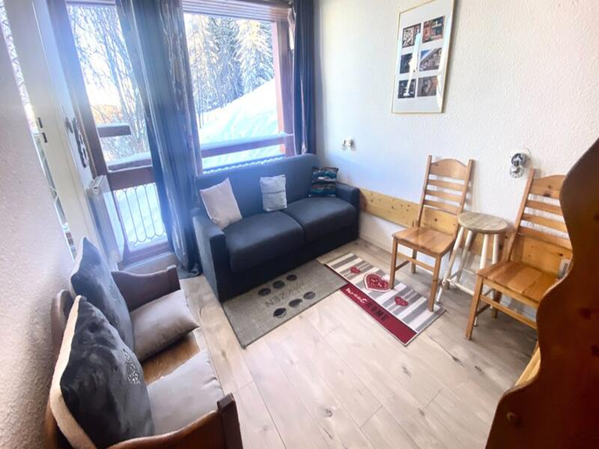 Knus appartement in Les Arcs 1800 met uitzicht op de Mont Blanc - foto 9
