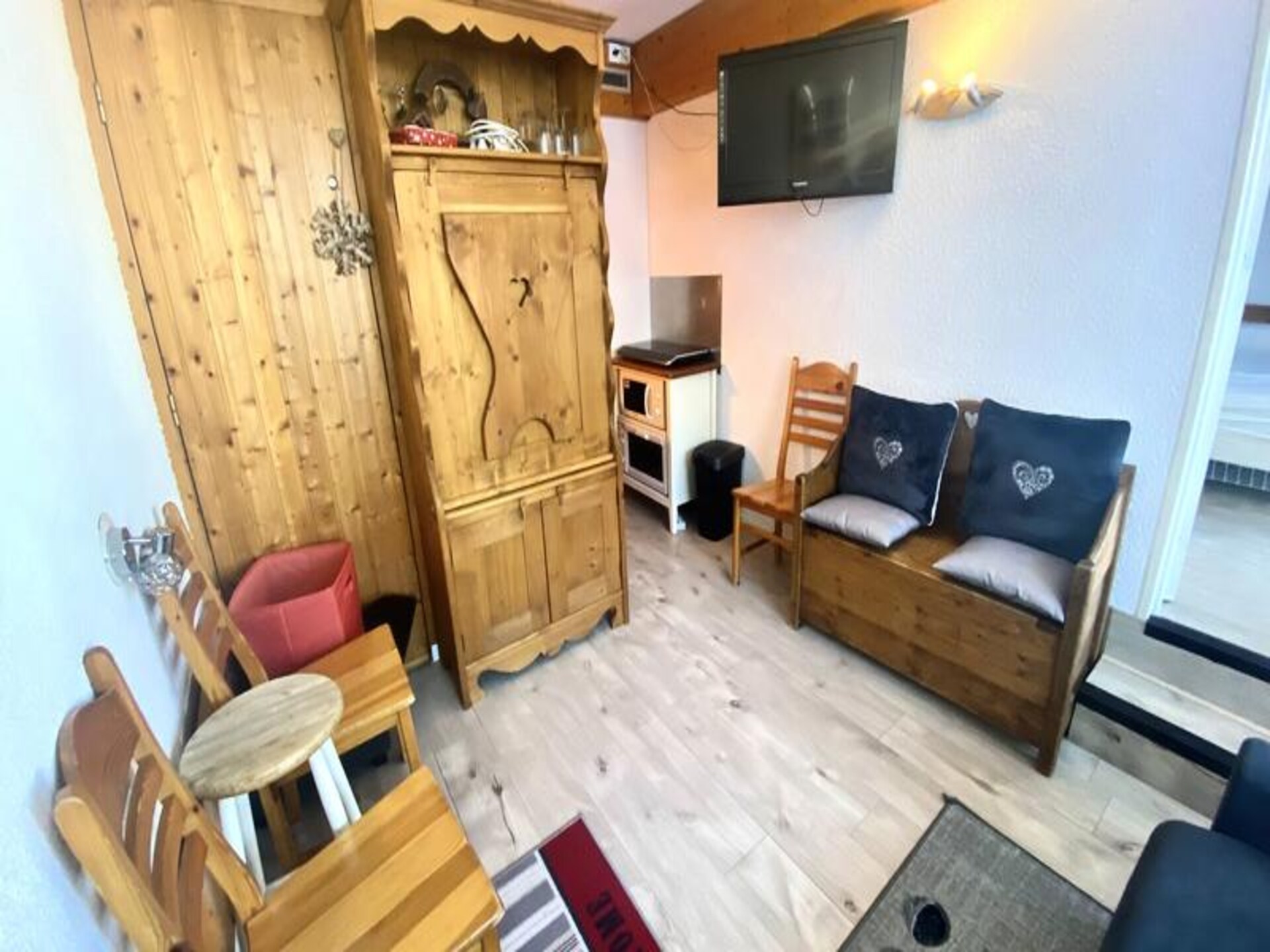 Knus appartement in Les Arcs 1800 met uitzicht op de Mont Blanc - foto 11