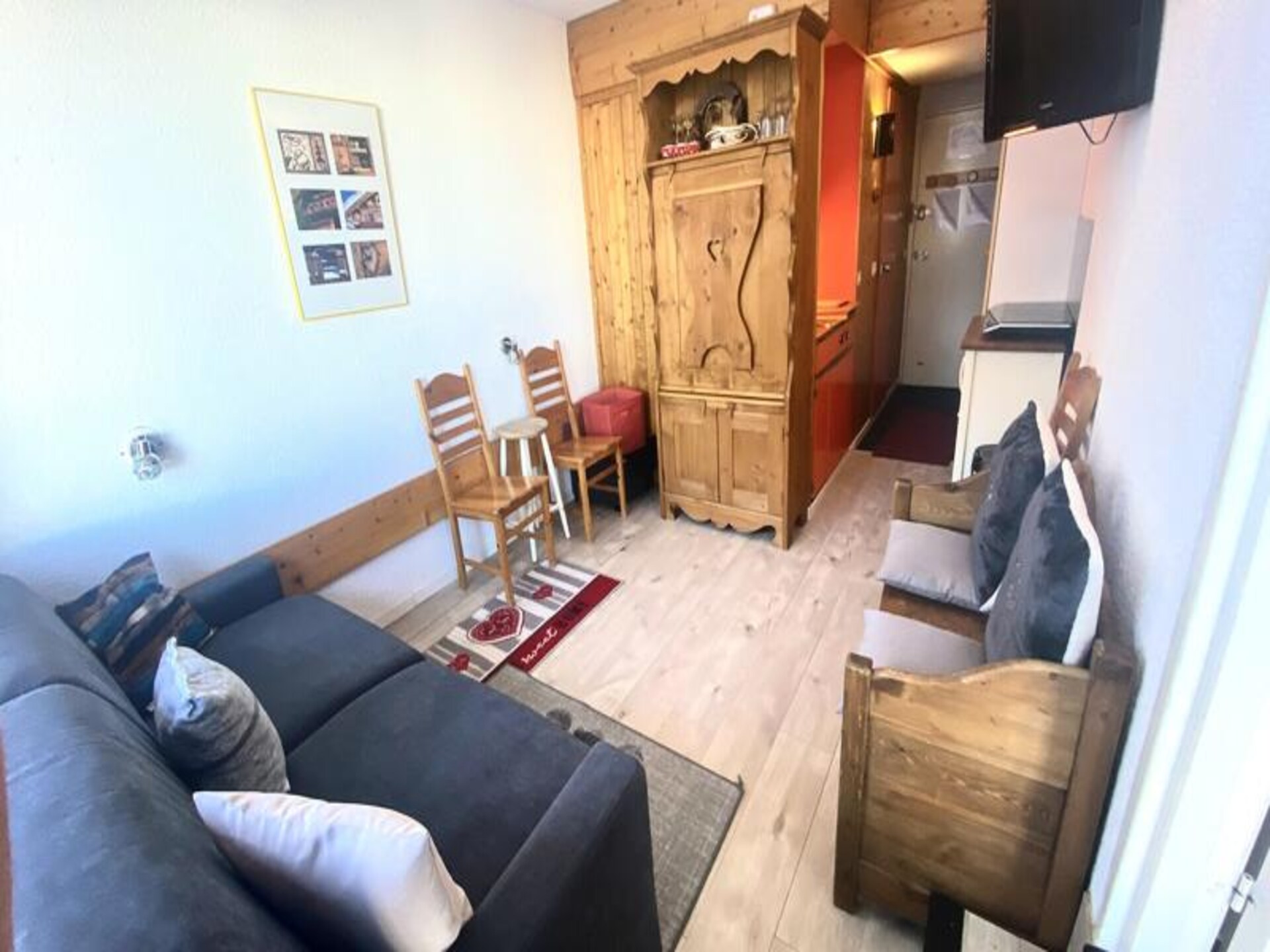Knus appartement in Les Arcs 1800 met uitzicht op de Mont Blanc - foto 13