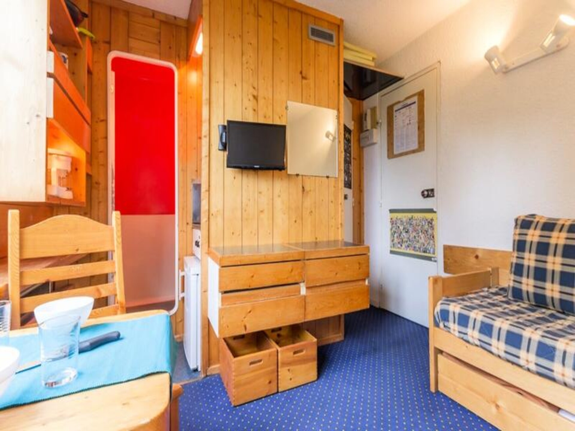 Knusse studio op de piste in Bourg Saint Maurice – ski-in/ski-out - foto 12
