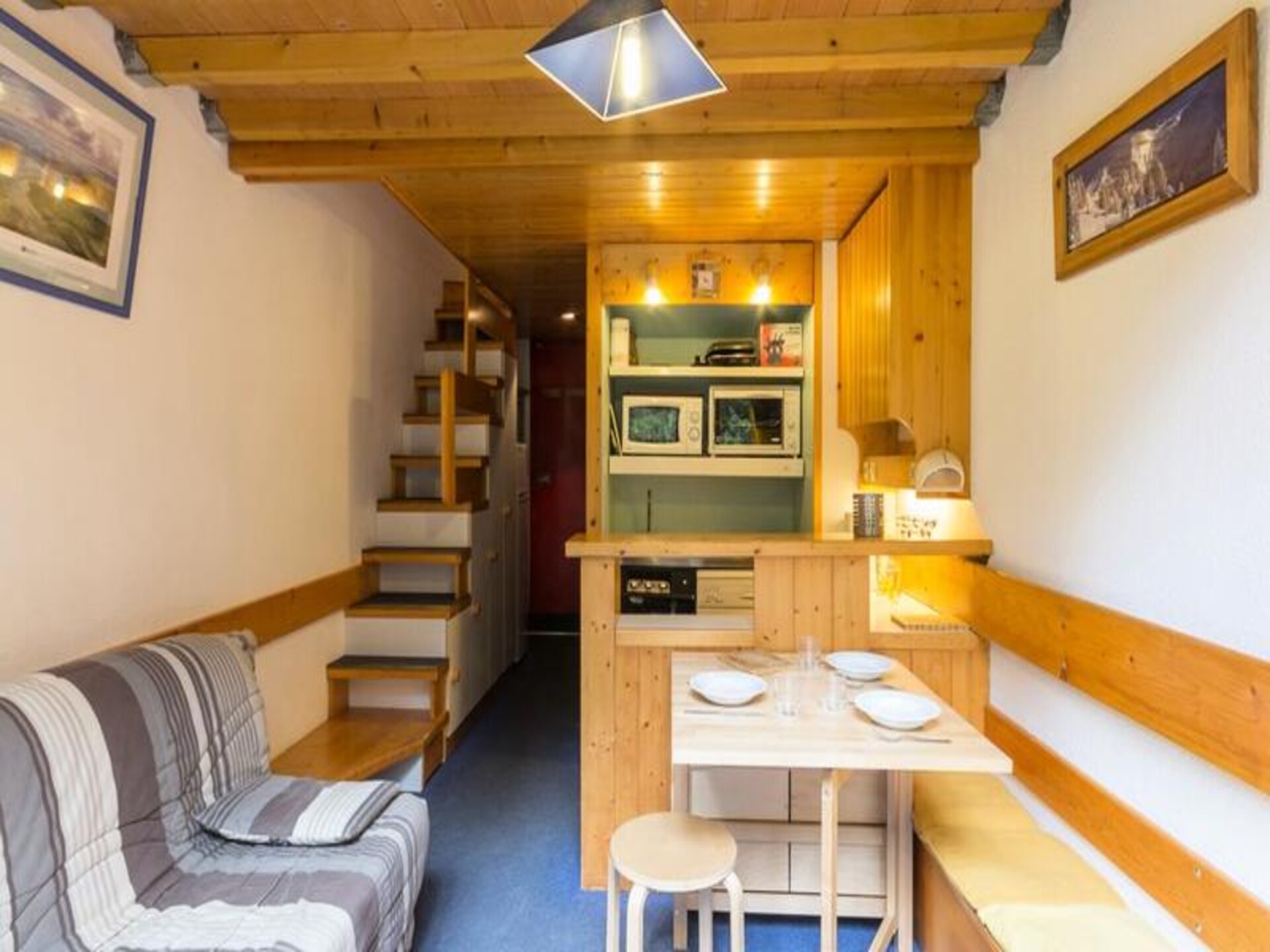 Duplexstudio aan de piste in Les Arcs Charmettoger voor 6 personen - foto 7