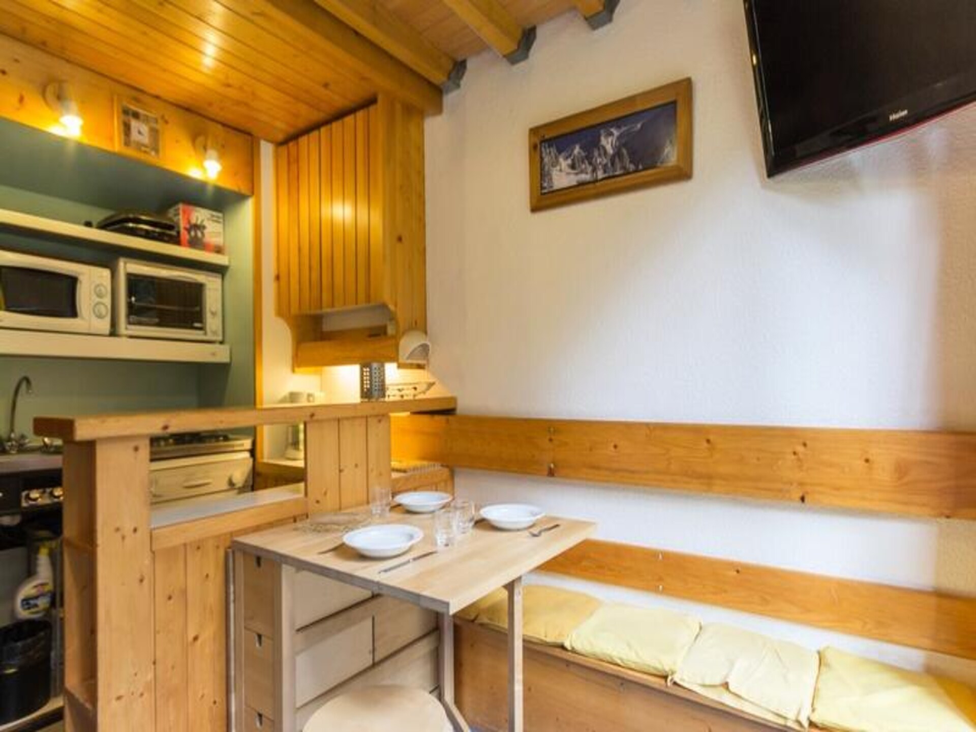Duplexstudio aan de piste in Les Arcs Charmettoger voor 6 personen - foto 10