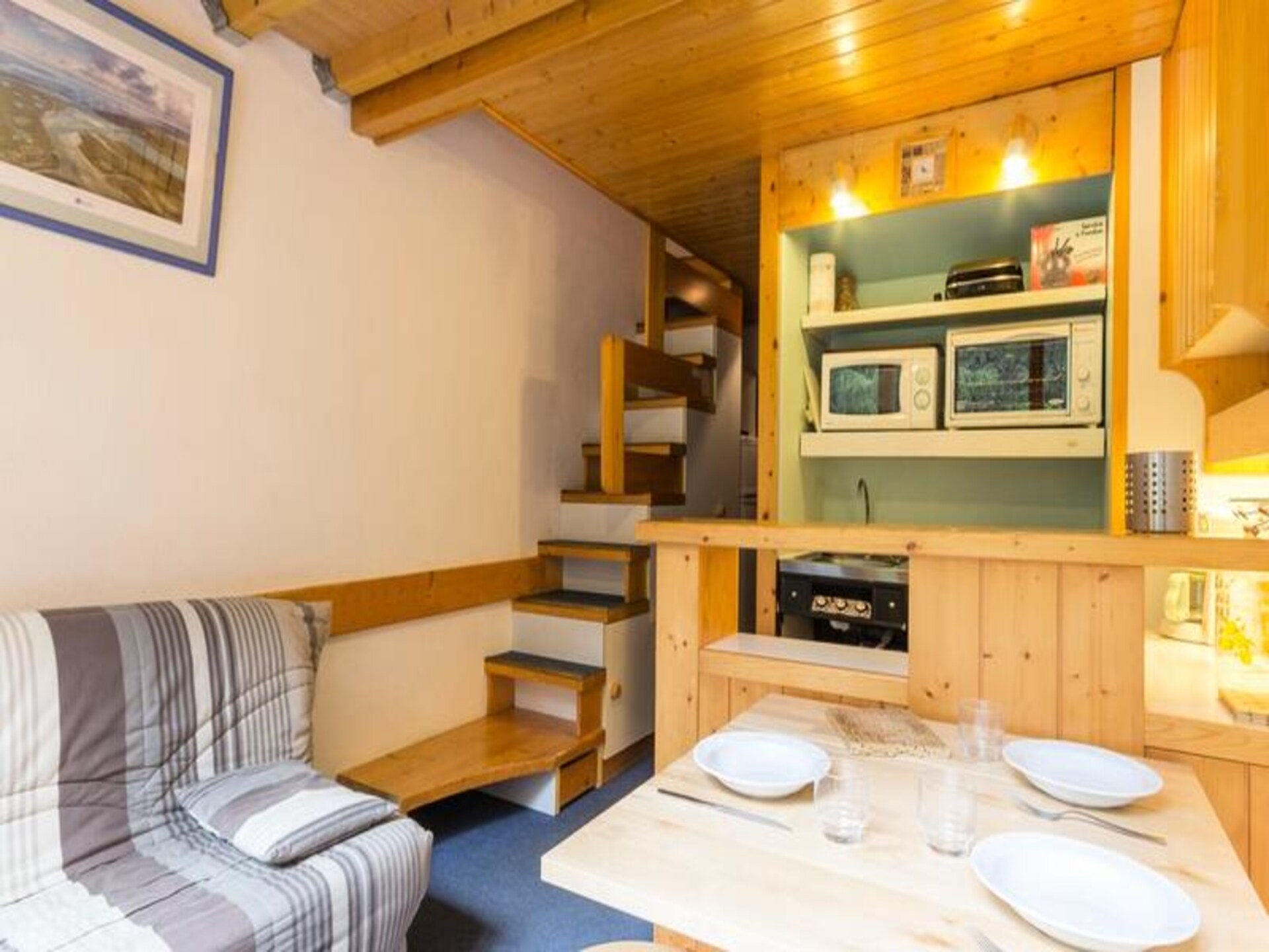 Duplexstudio aan de piste in Les Arcs Charmettoger voor 6 personen - foto 11
