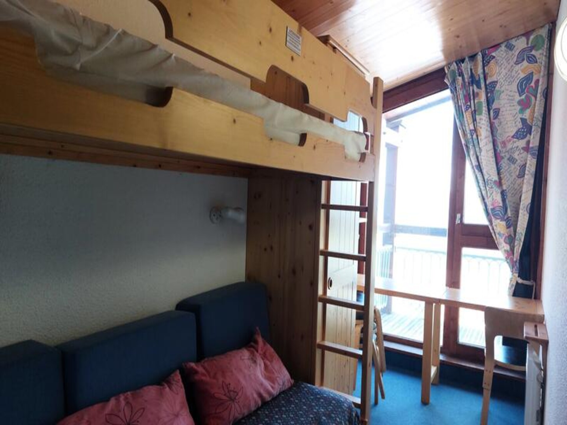 Duplexappartement Les Arcs 1800, 30m van de skilift, 8 personen, balkons - foto 13