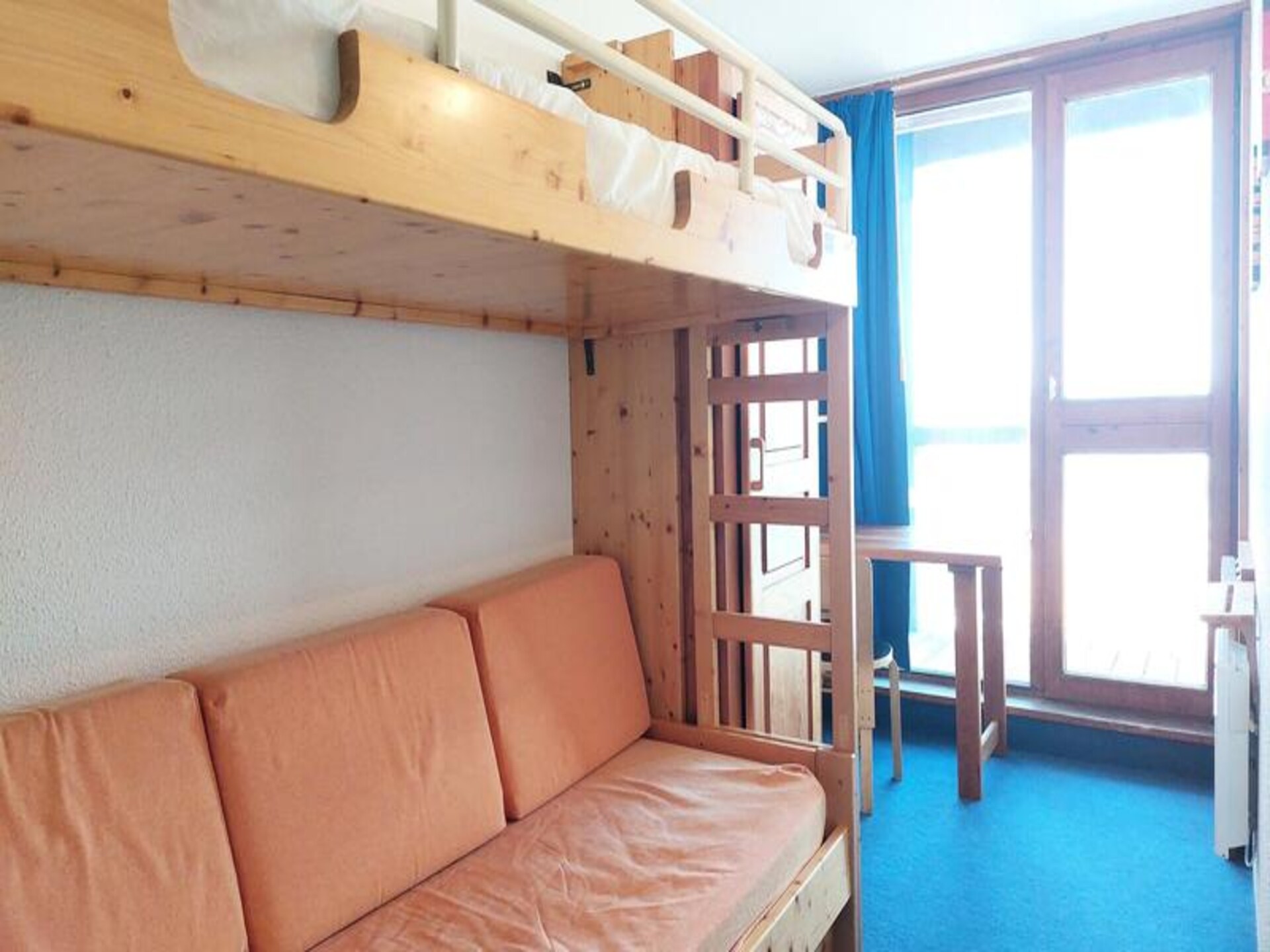 Duplexappartement Les Arcs 1800, 30m van de skilift, 8 personen, balkons - foto 17