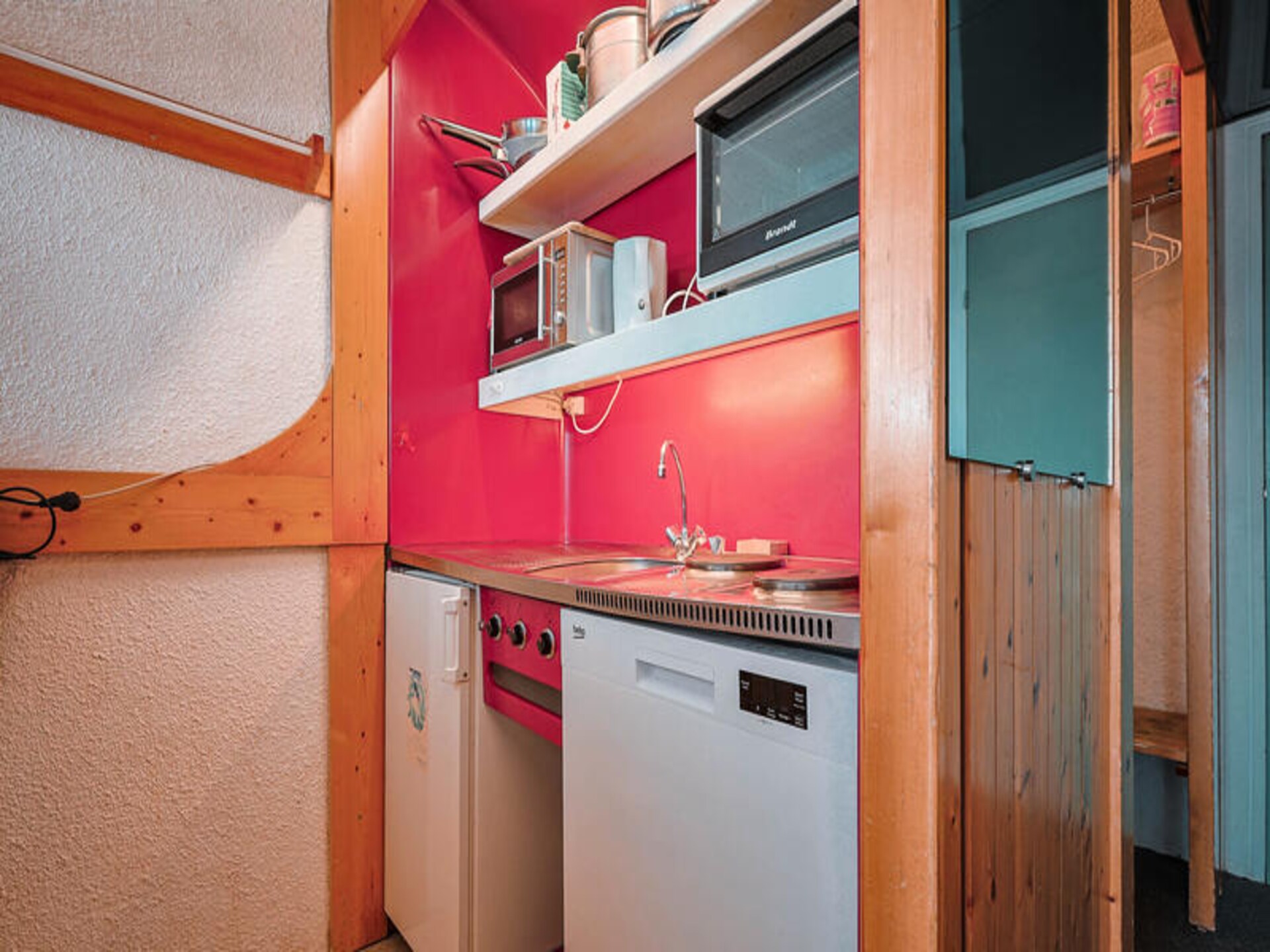 Knus 6-persoons appartement met balkon en uitzicht in Les Arcs 1800 - foto 19