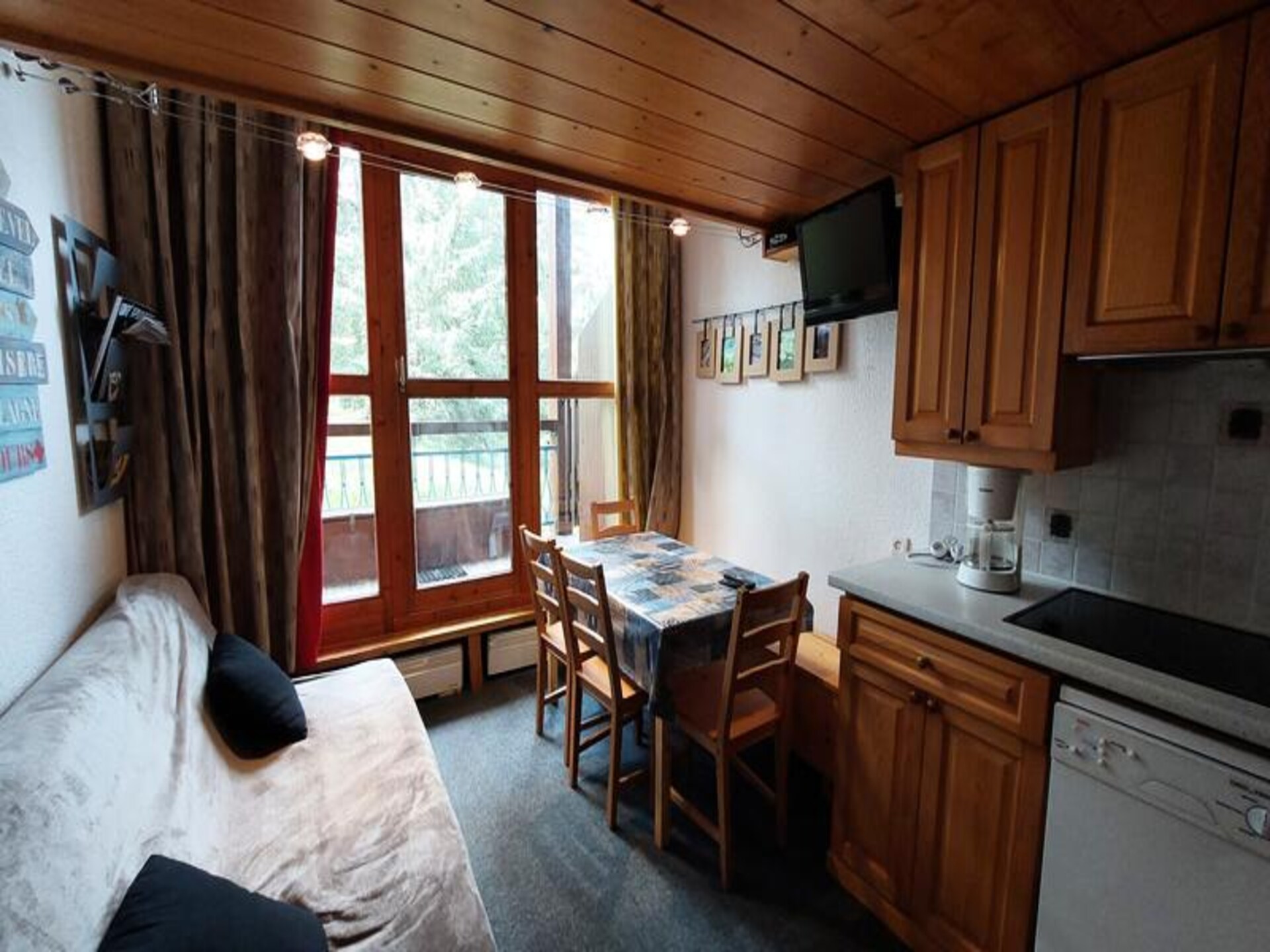 Knus duplexappartement op 20m van de piste in Les Arcs 1800 - foto 9