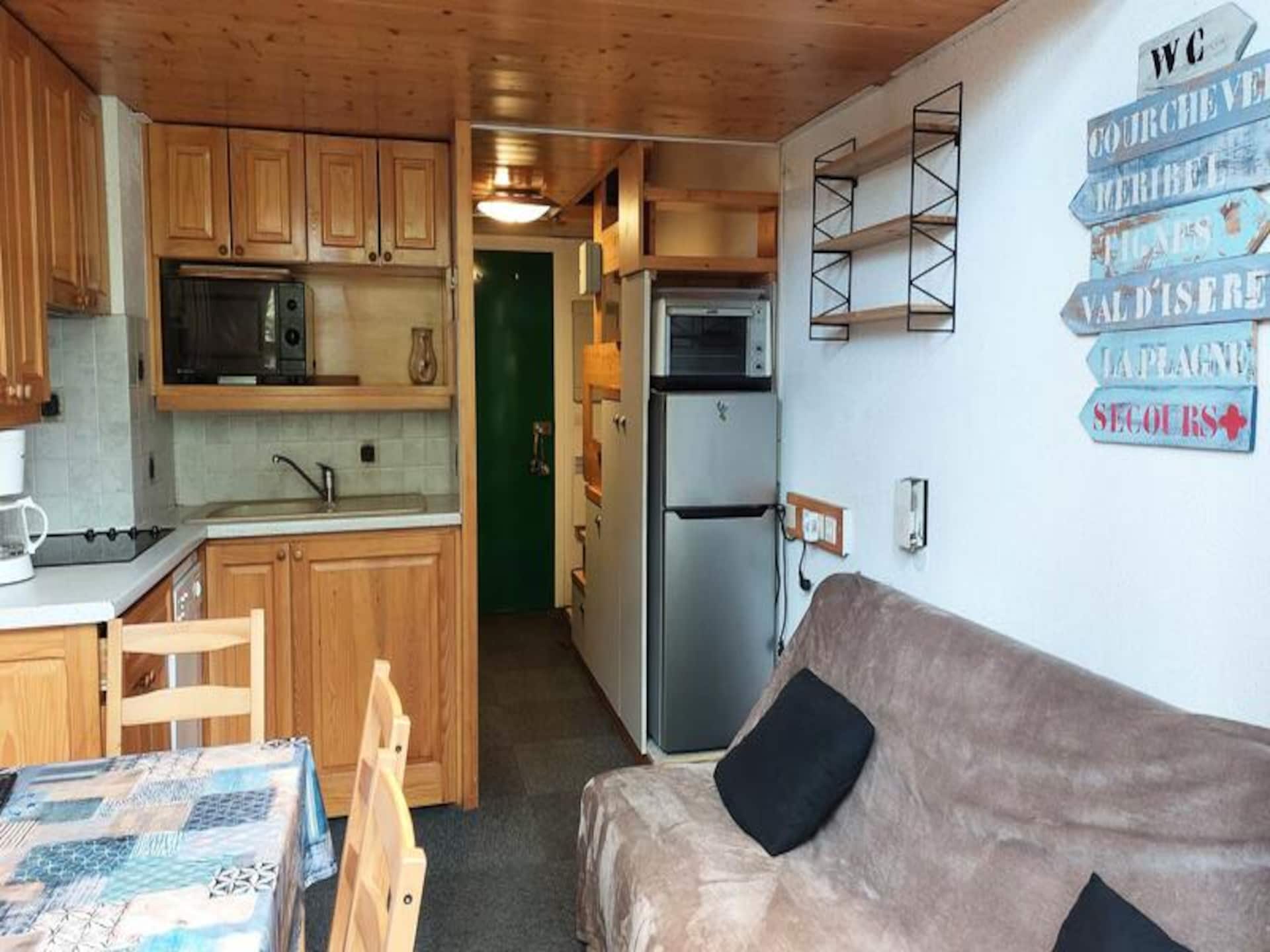 Knus duplexappartement op 20m van de piste in Les Arcs 1800 - foto 10