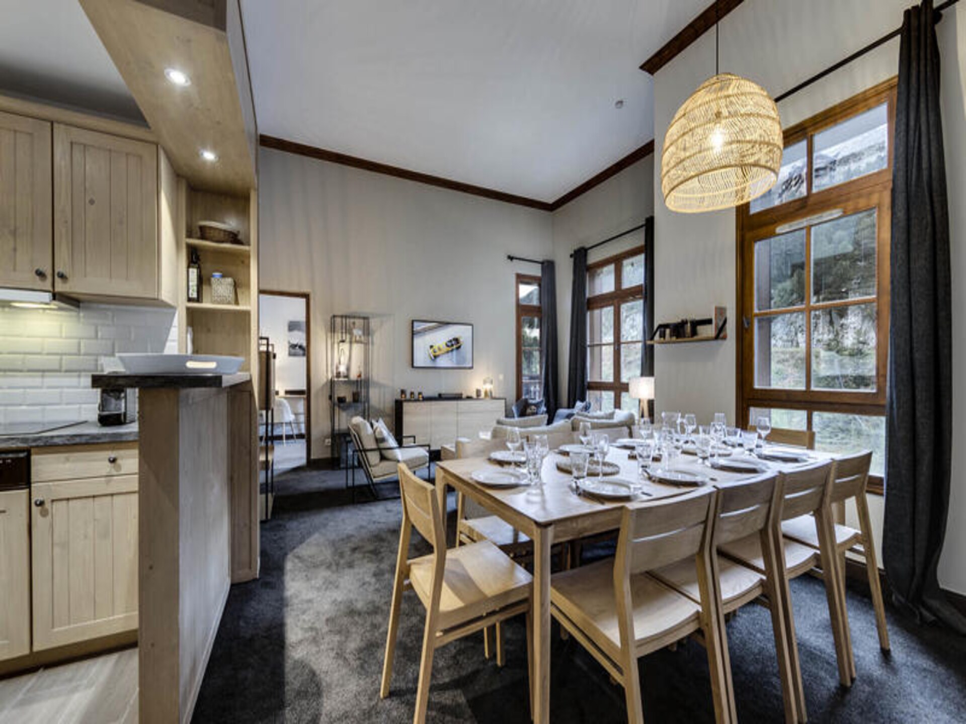 Luxe 5-sterren appartement in Arc 1950 met zwembad, sauna en uitzicht op de Mont Blanc - foto 16