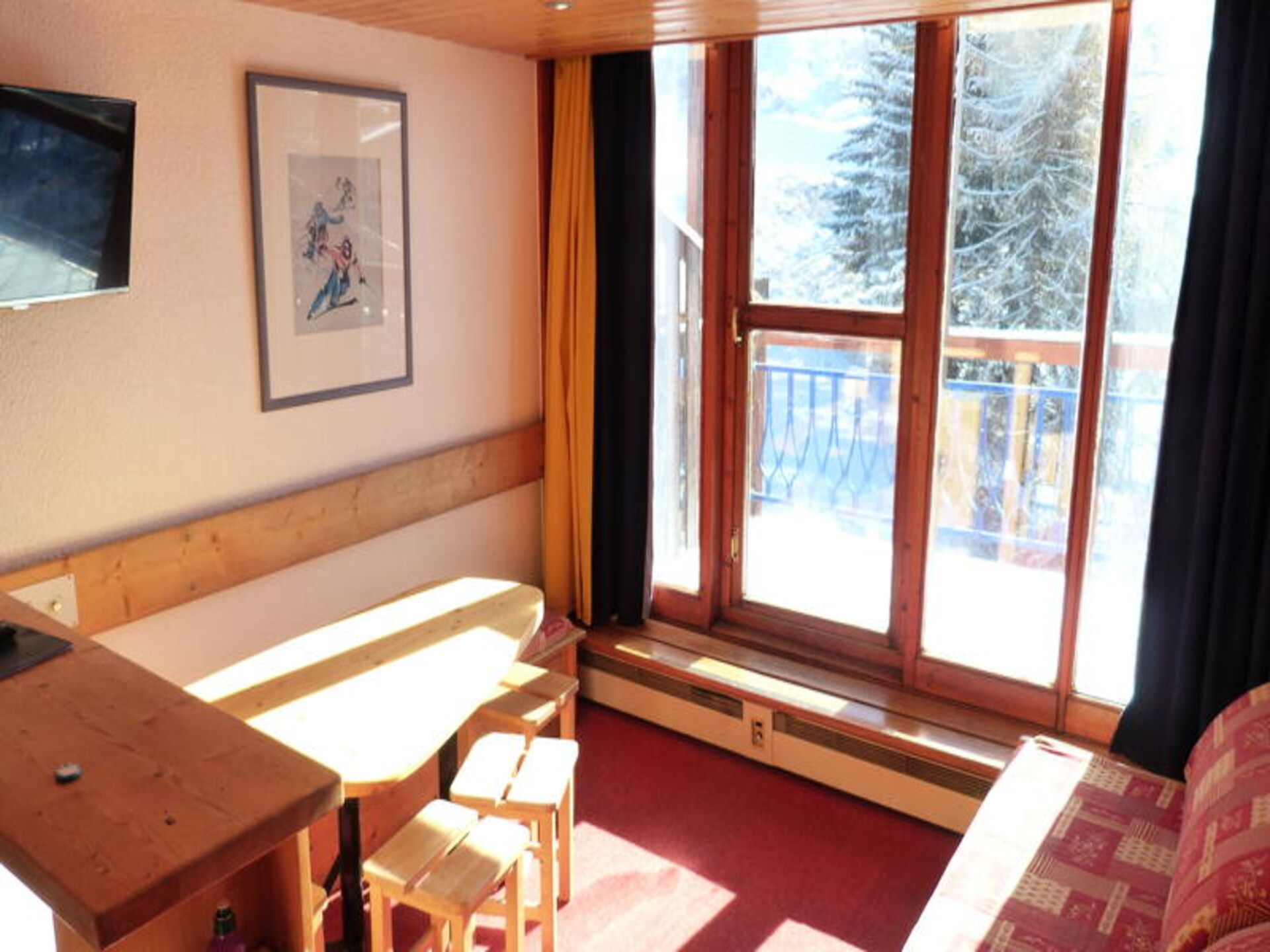 Duplexappartement Les Arcs 1800 – direct aan de piste, 6 personen - foto 8