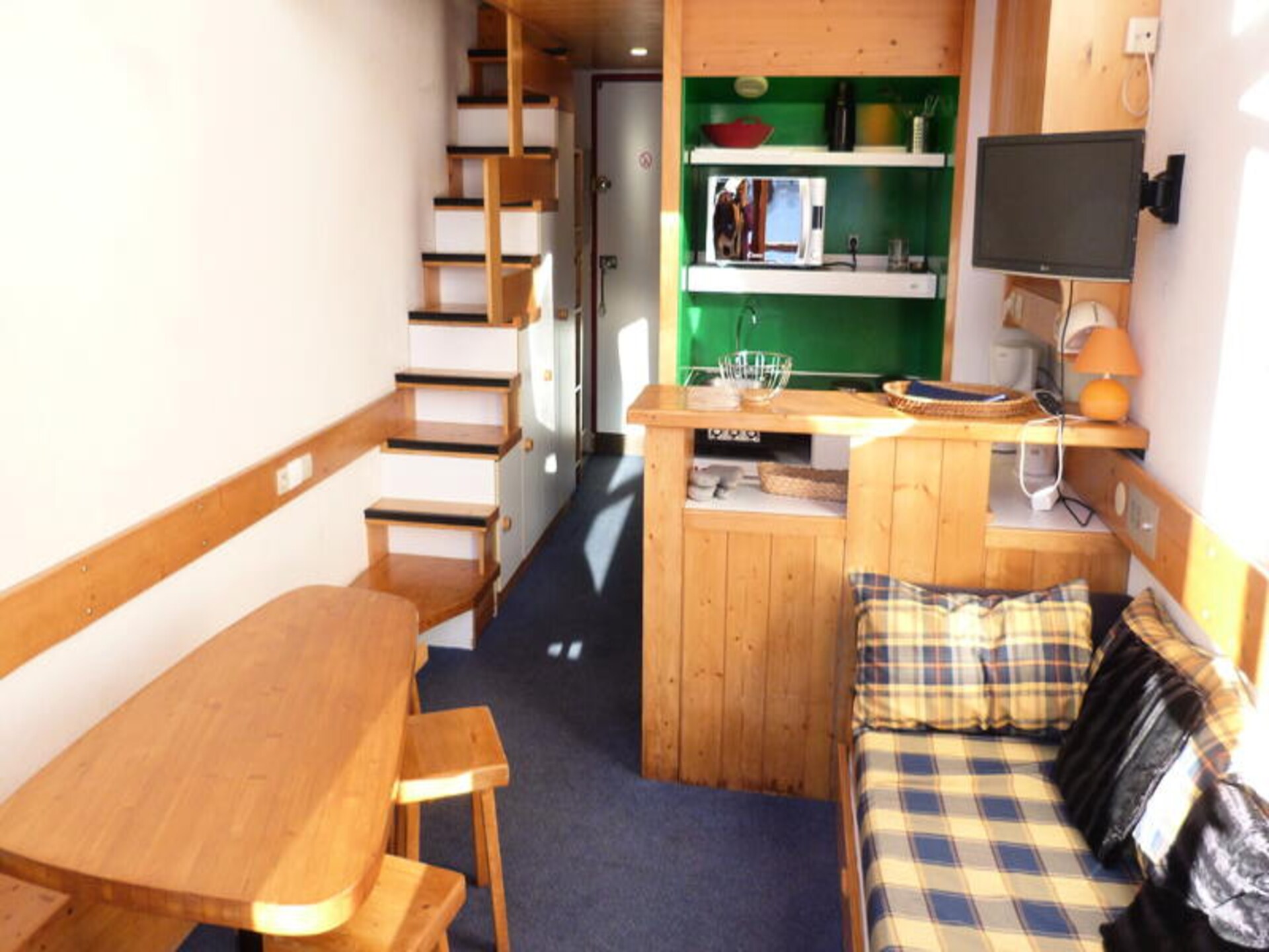 Knus duplexappartement aan de piste in Les Arcs 1800 voor 5 personen - foto 11