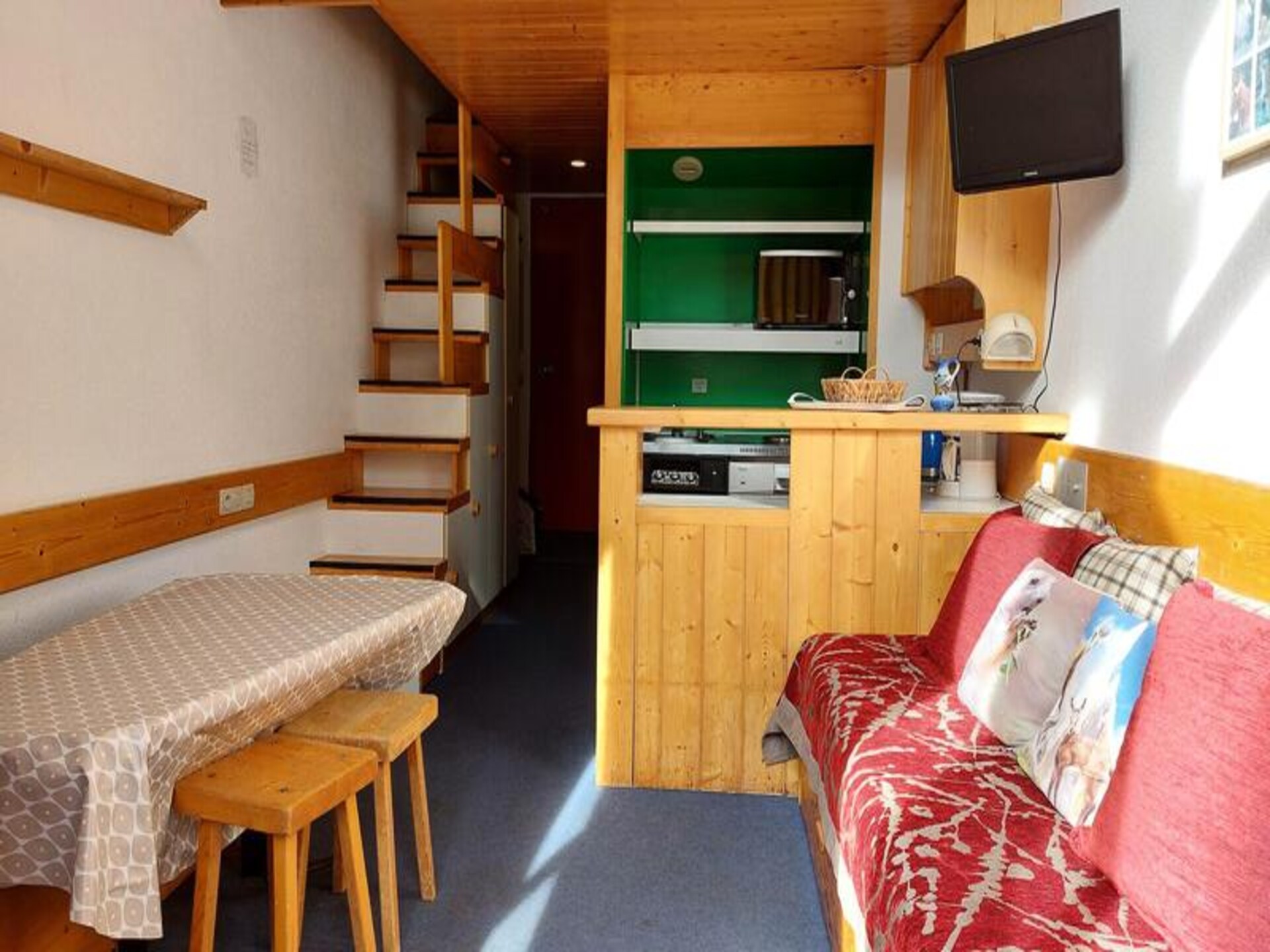Duplexappartement Résidence Aiguille Grive: ski-in ski-out in Les Arcs - foto 10