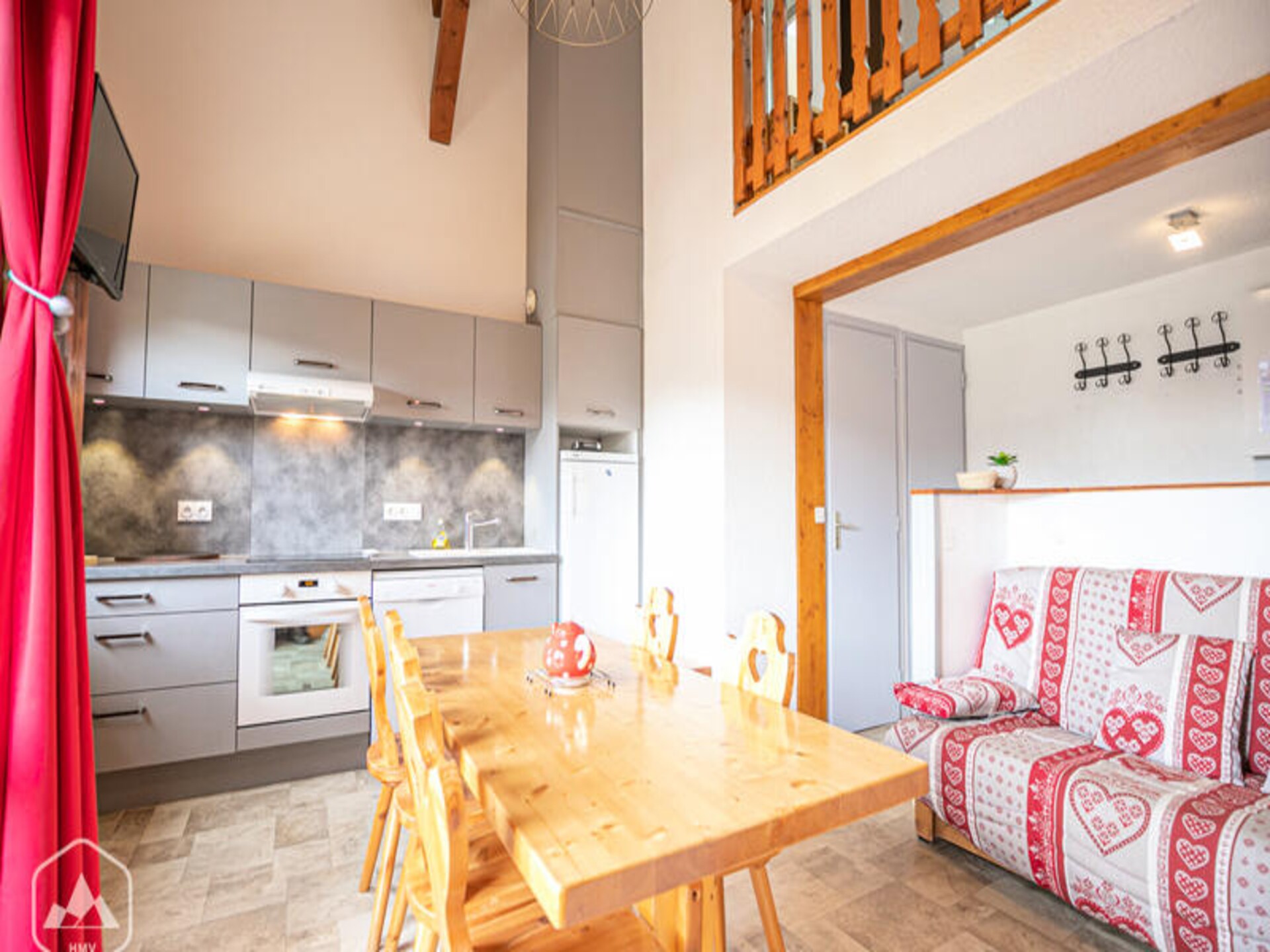Résidence Fleurs: Alpenappartement met zicht op de pistes in Aussois - foto 4
