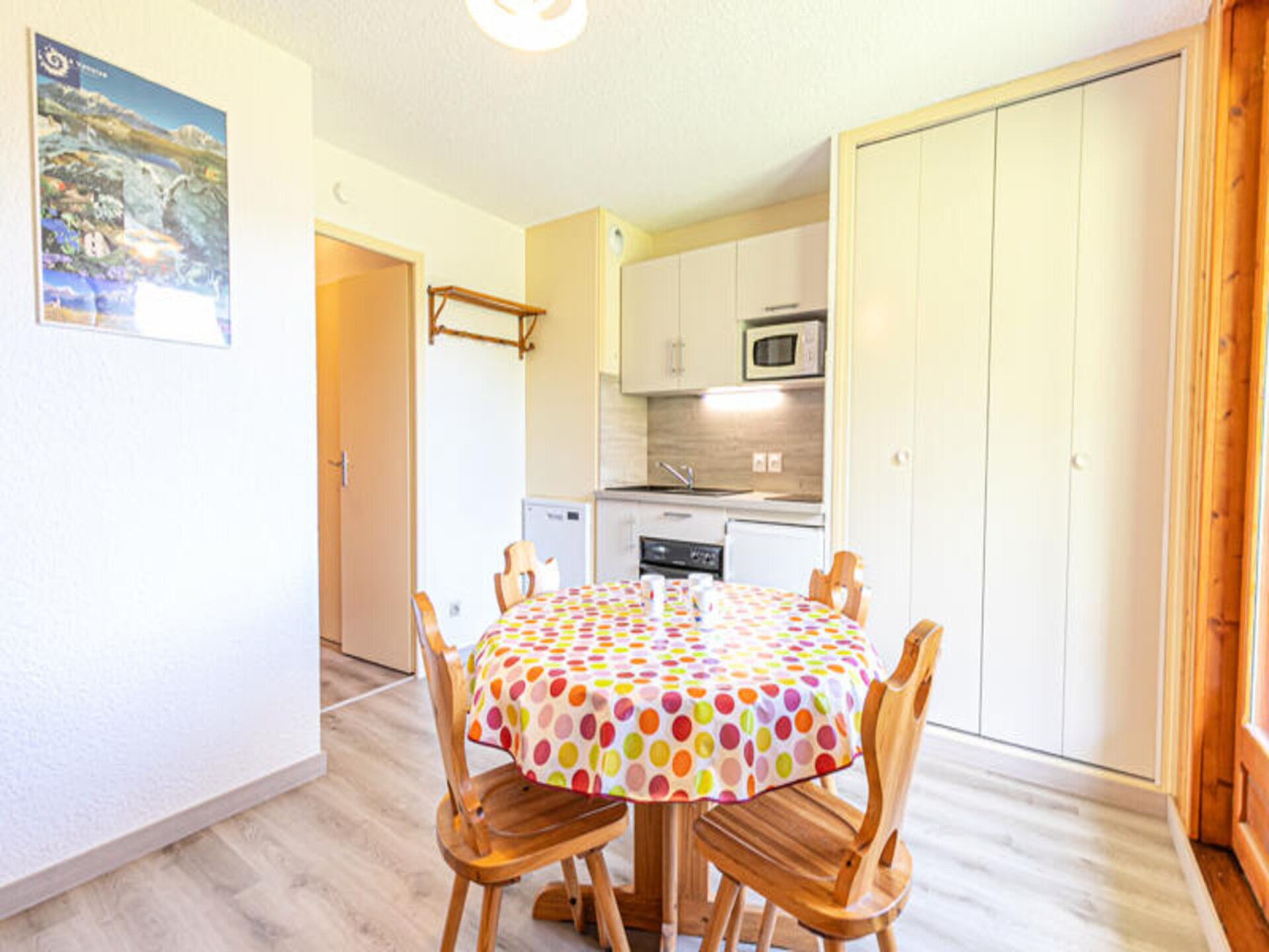 Knus appartement in Aussois met balkon en zicht op de Franse Alpen - foto 4