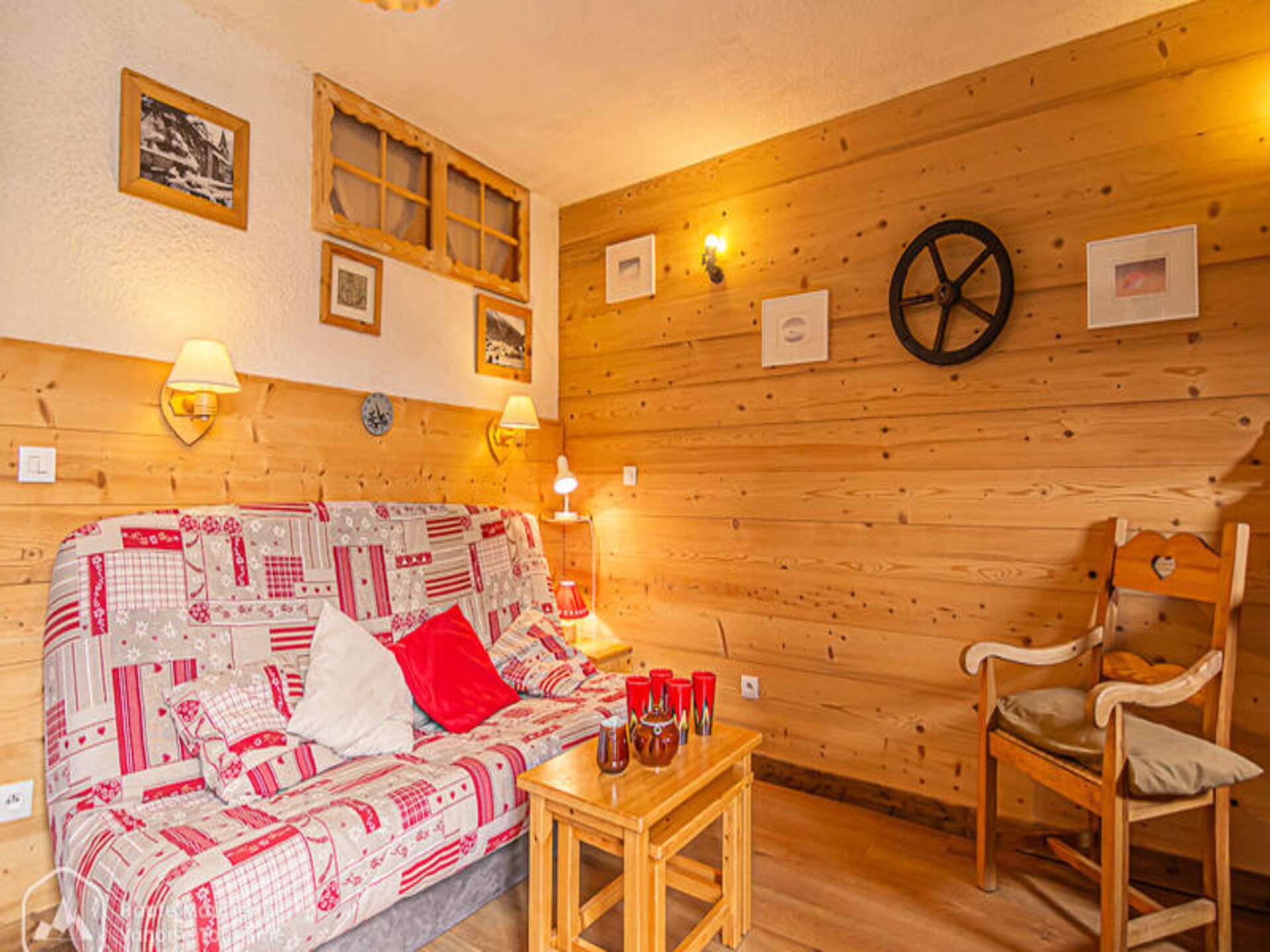 Knusse studio op zuiden in Aussois, vlakbij skilift en winkels - foto 8