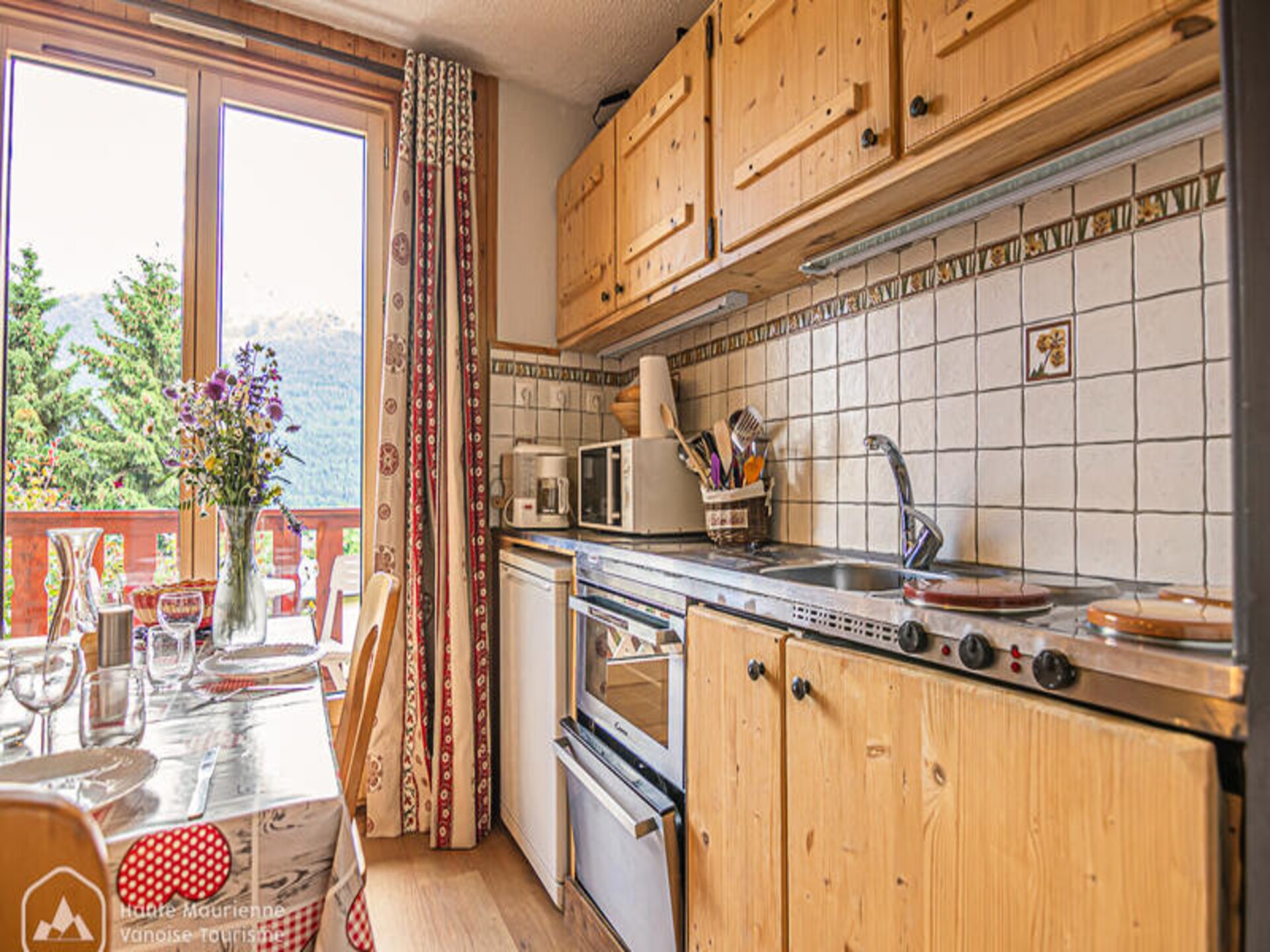 Knusse studio op zuiden in Aussois, vlakbij skilift en winkels - foto 9