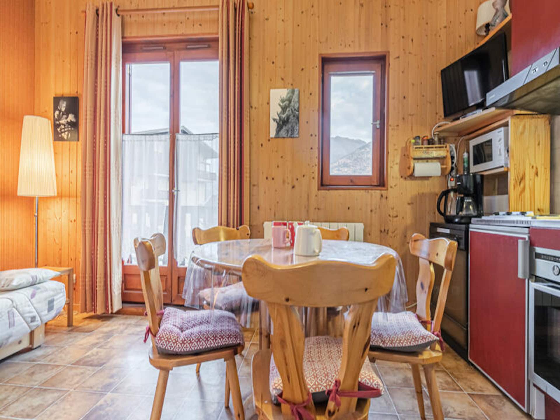 Appartement direct aan de piste in Aussois met zuidbalkon - foto 1