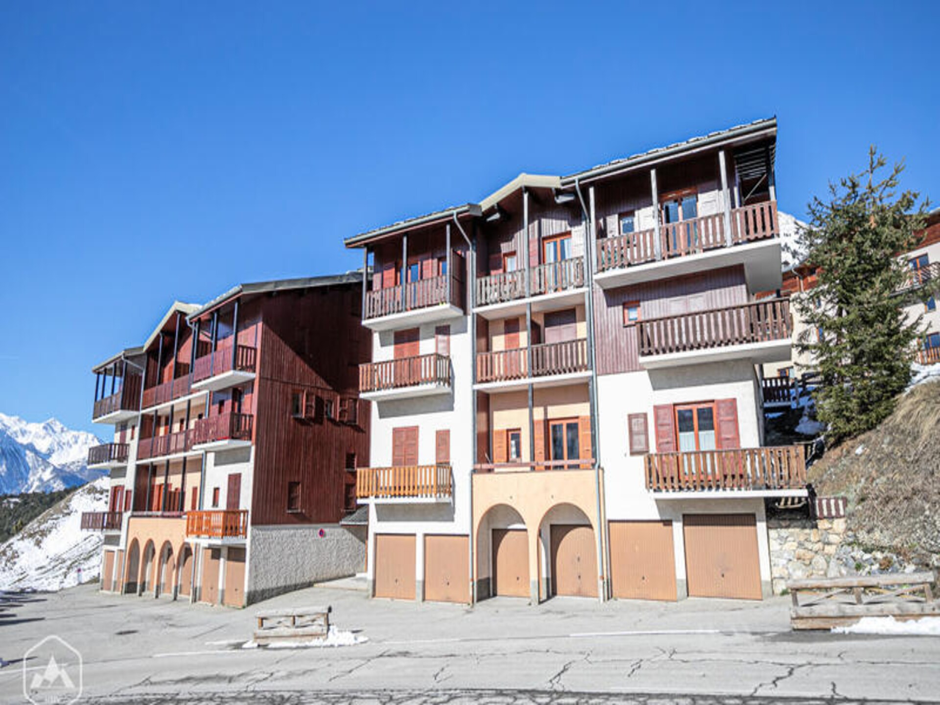 Appartement direct aan de piste in Aussois met zuidbalkon - foto 2