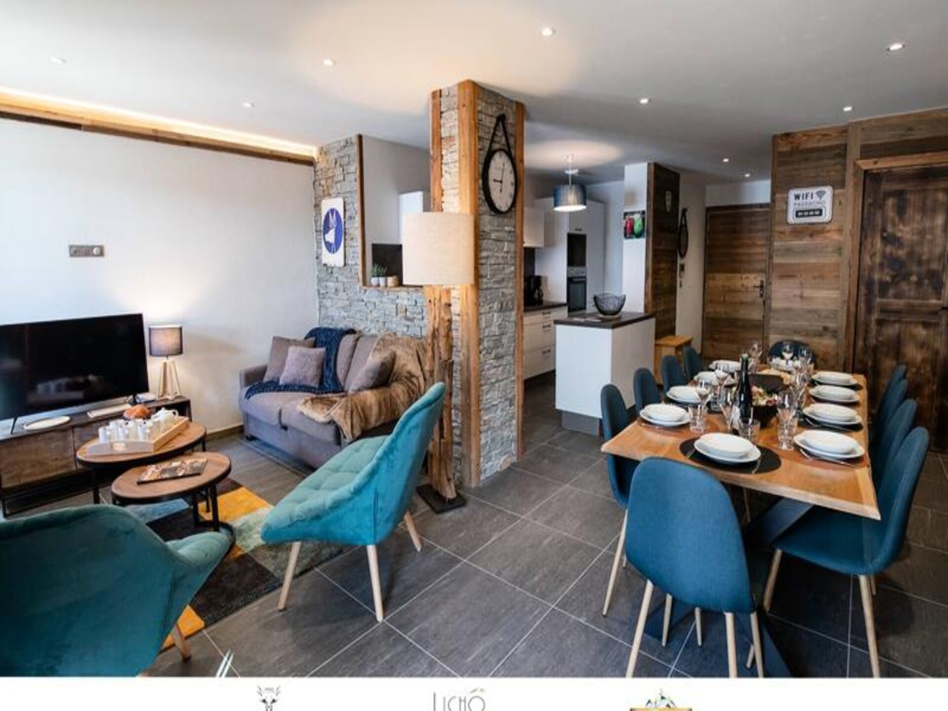 Résidence La Marmotte: luxe appartement ski-in/ski-out voor 10 personen in Bonneval-sur-Arc - foto 2