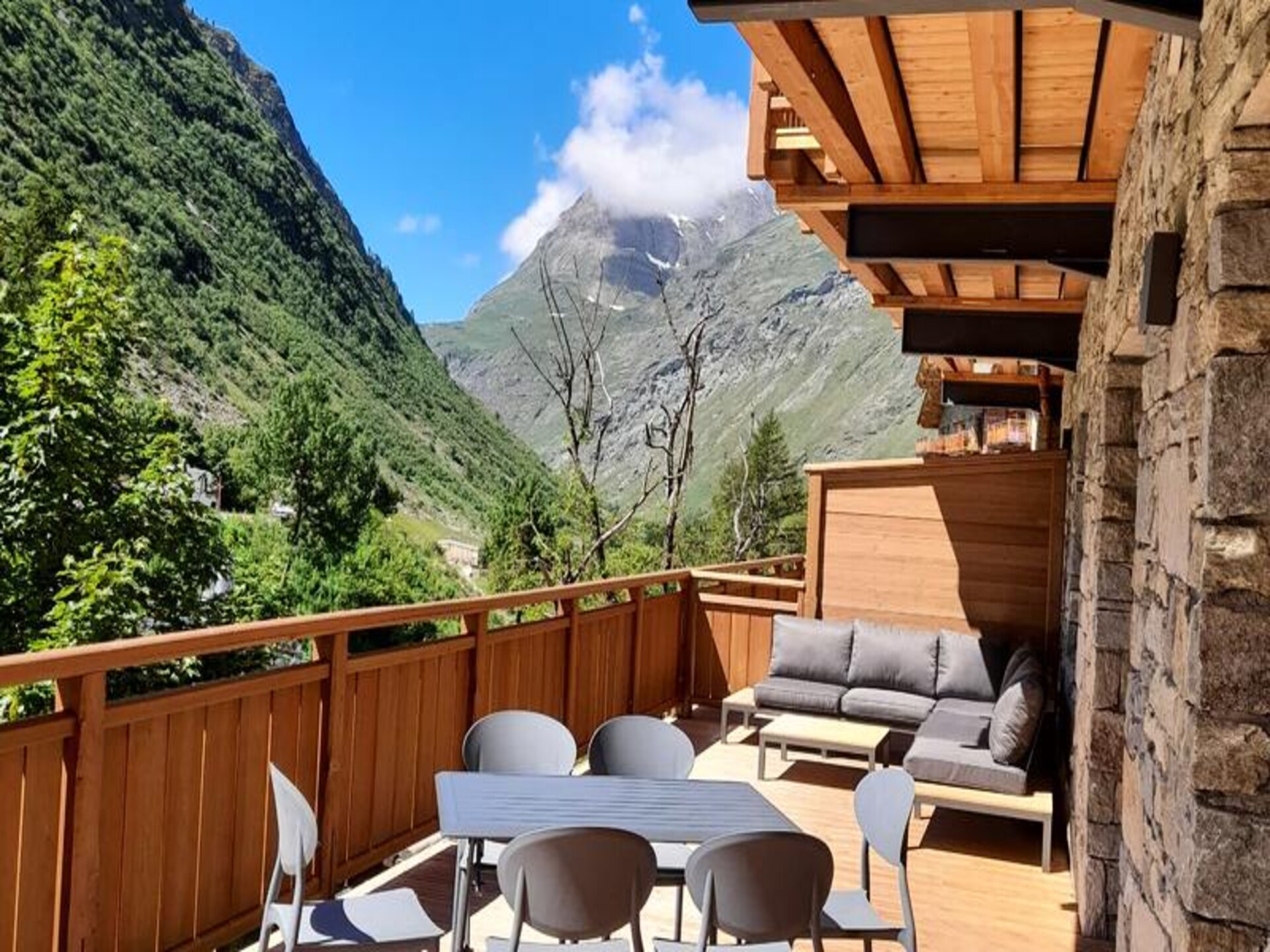 Résidence La Marmotte: luxe appartement ski-in/ski-out voor 10 personen in Bonneval-sur-Arc - foto 20