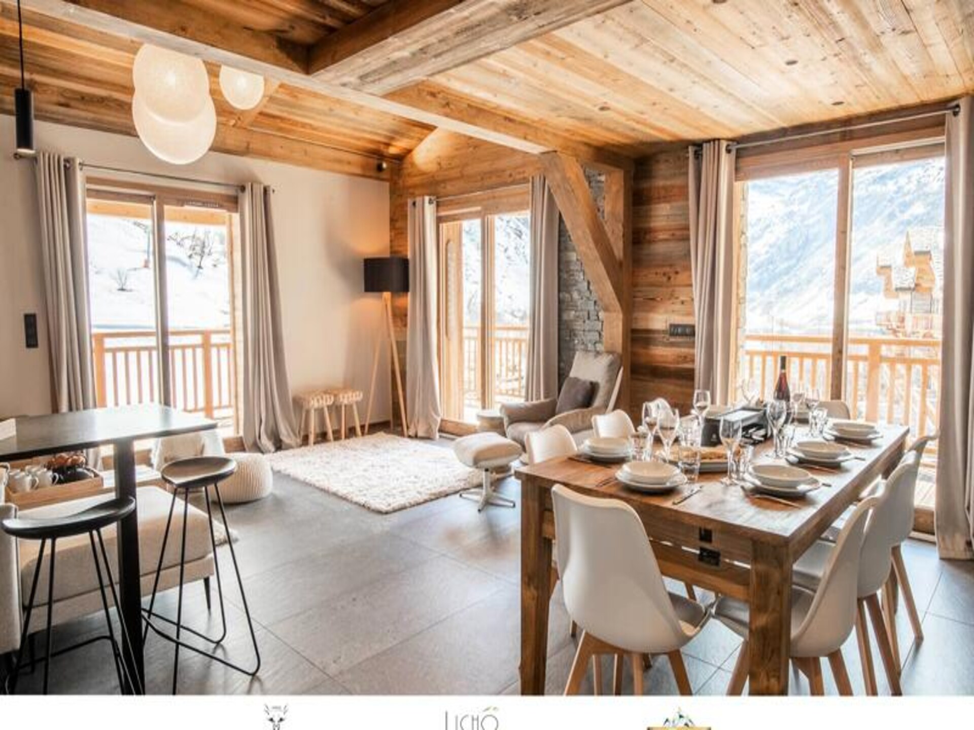 Duplex voor 12 personen met sauna, bubbelbad en uitzicht in Bonneval-sur-Arc - foto 1