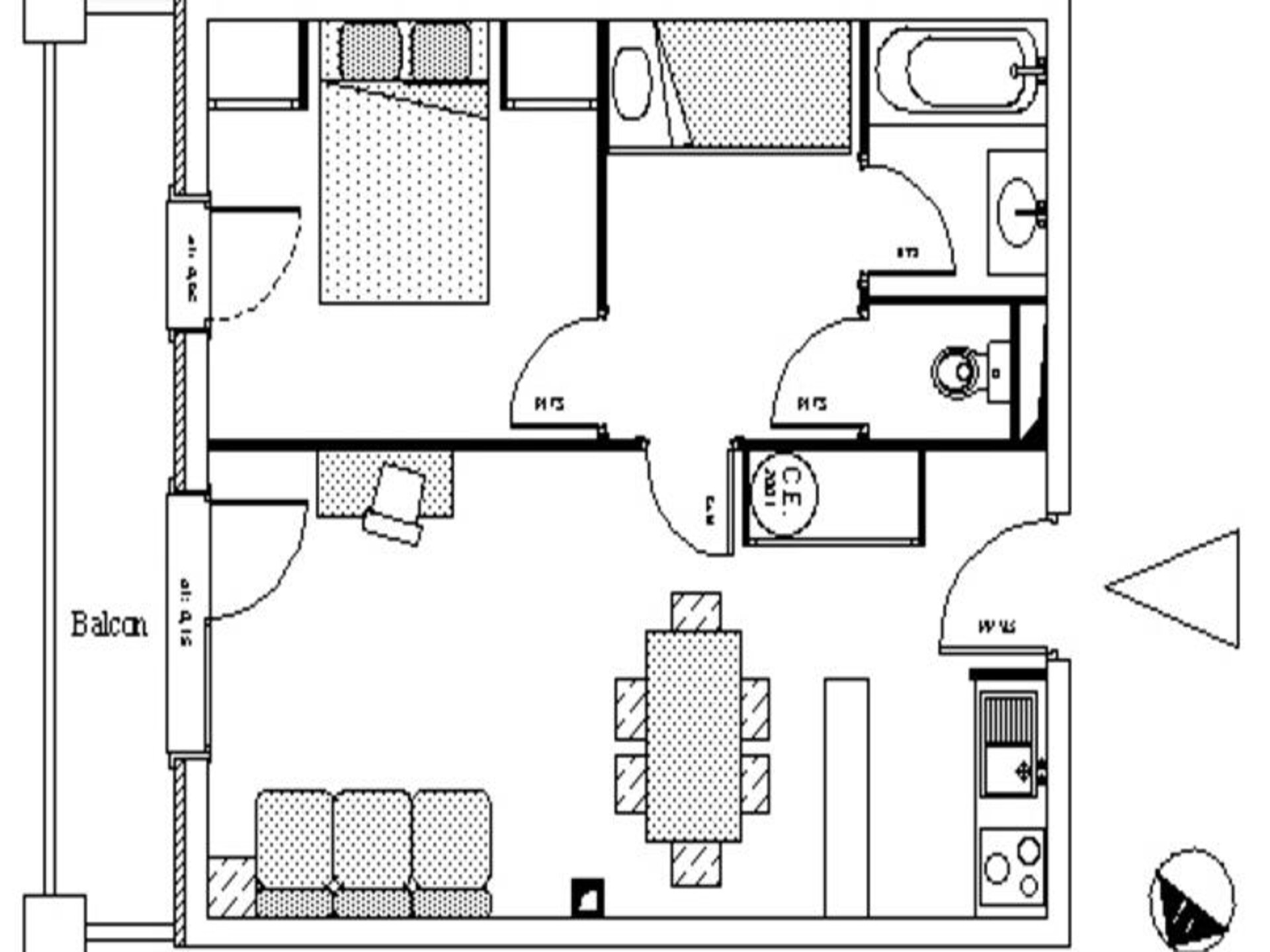 Zonnig 2-kamerappartement voor 6 personen in Bessans, aan de voet van de pistes - foto 9