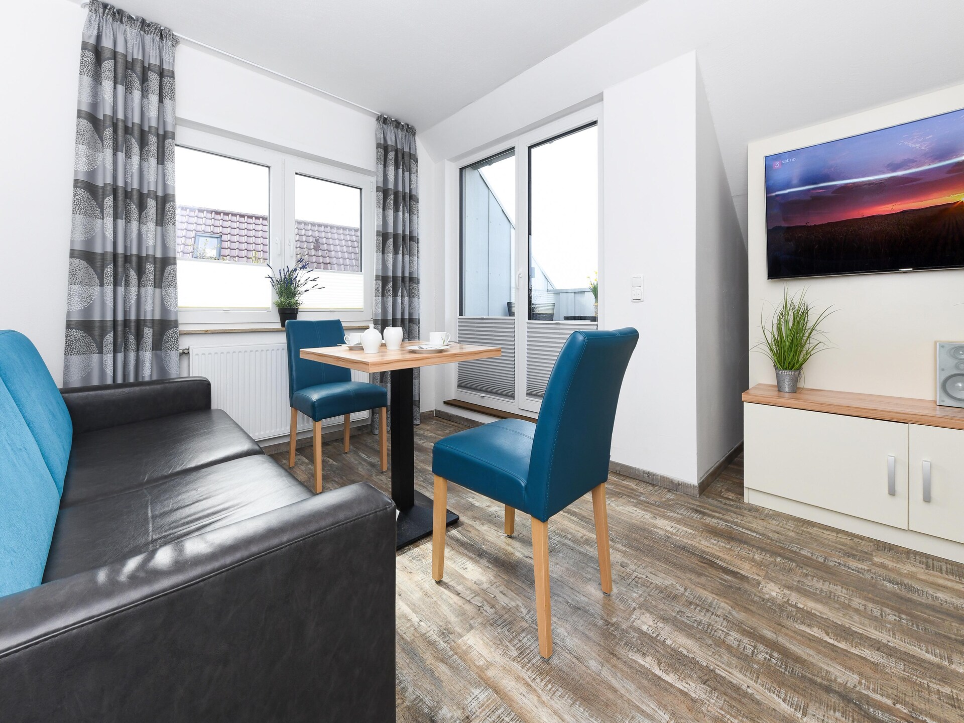Modern 4-sterrenappartement voor 2 personen nabij haven en strand in Bensersiel - foto 5