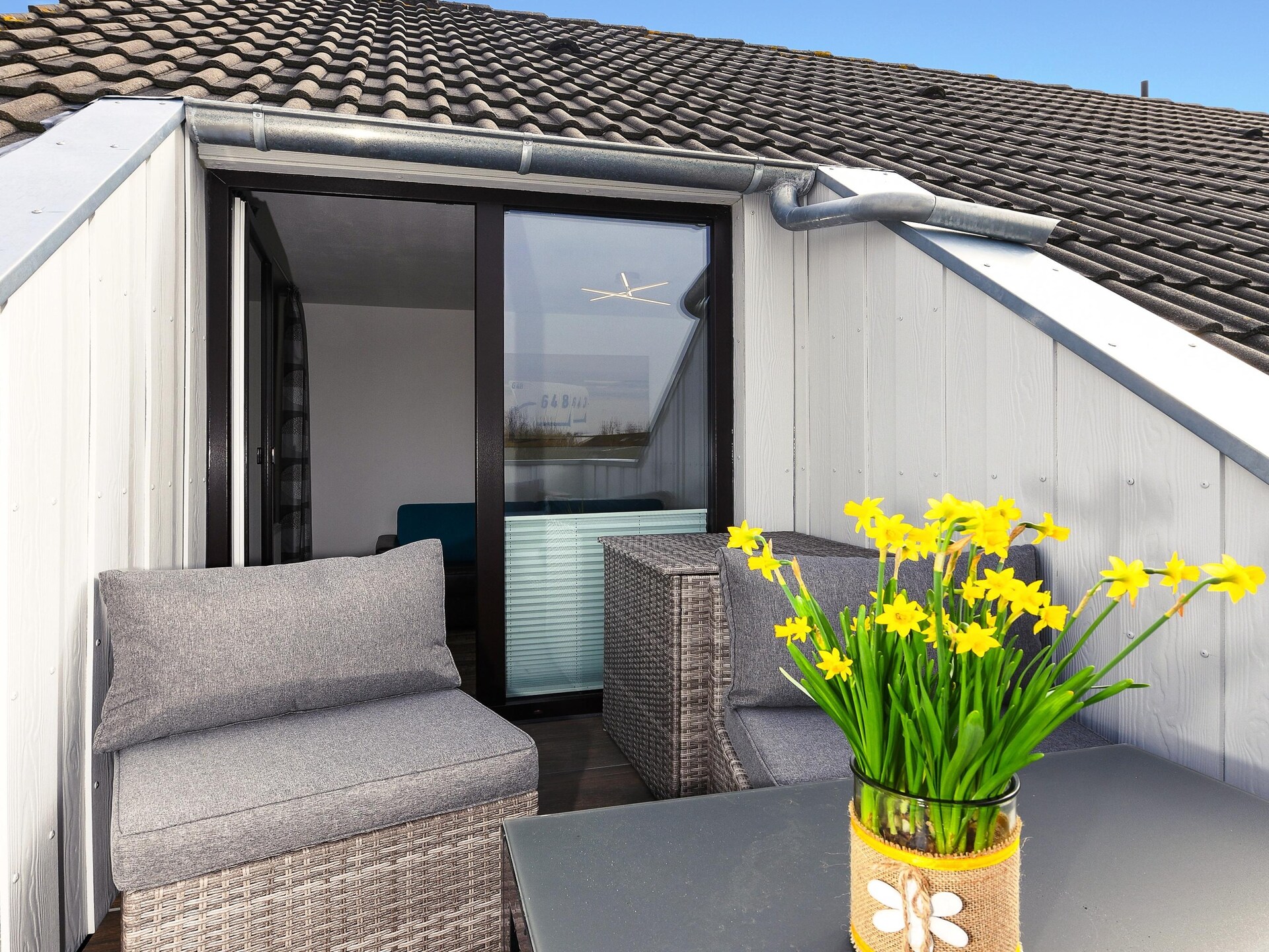 2-persoons modern appartement in Bensersiel op 350m van zee - foto 38