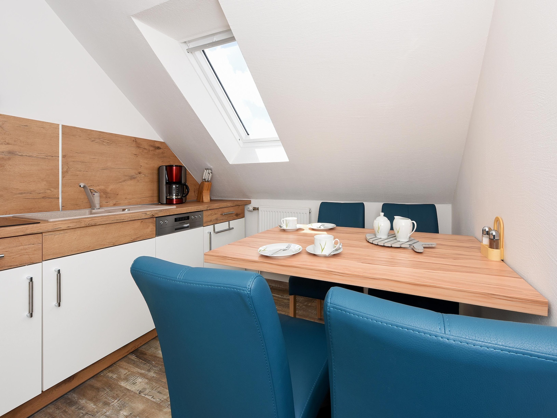 2-persoons modern appartement in Bensersiel op 350m van zee - foto 21