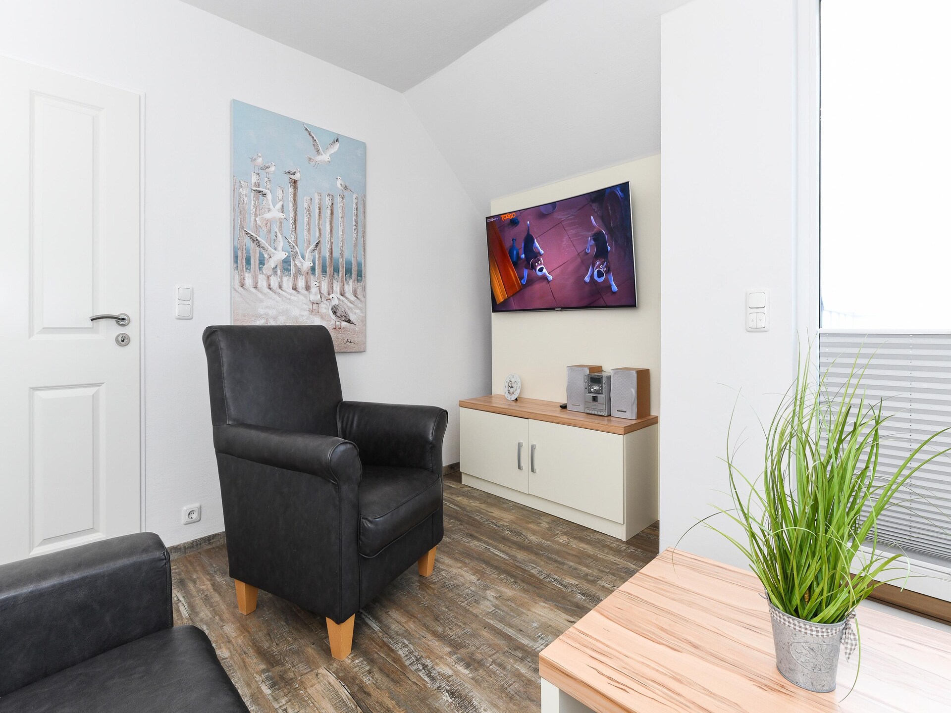 2-persoons modern appartement in Bensersiel op 350m van zee - foto 4