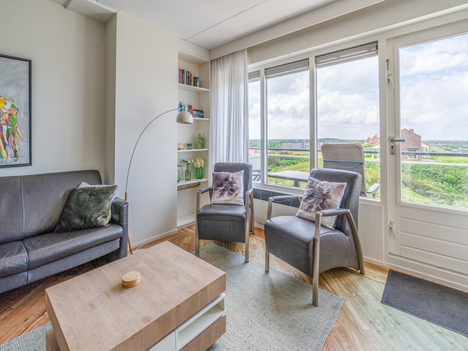 Stijlvol appartement met sauna, uitzicht op zee en duinen in De Koog - foto 2