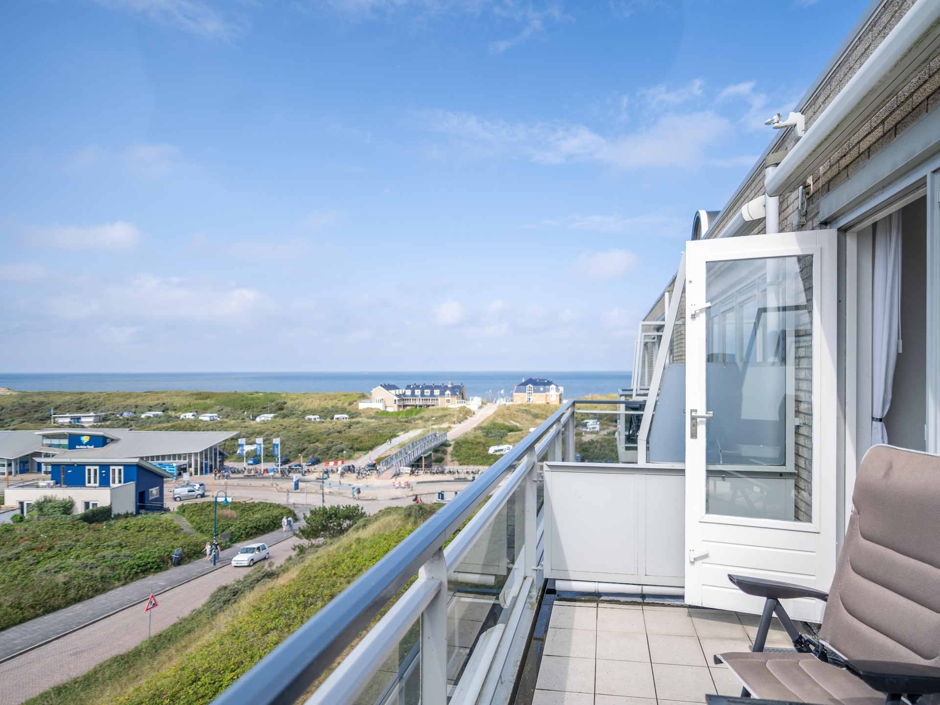Stijlvol appartement met sauna, uitzicht op zee en duinen in De Koog - foto 13