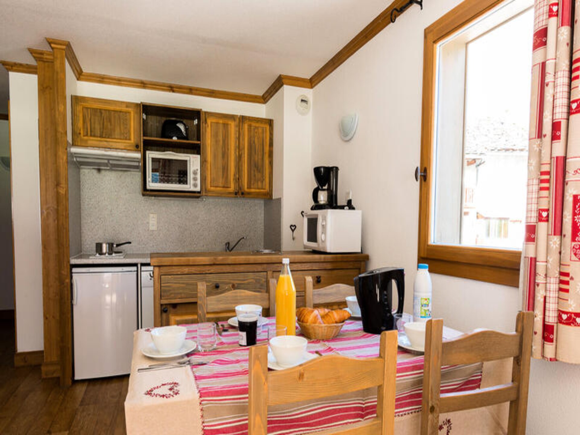 Zonnig appartement 6p in Bessans met balkon, vlakbij de skipistes - foto 1