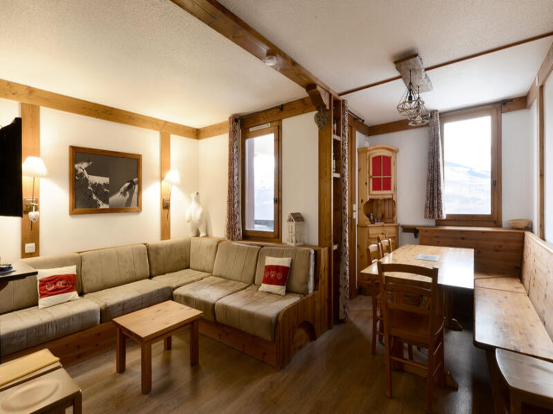 Gerenoveerd 10-persoons appartement op 150m van de piste in Montchavin - foto 3