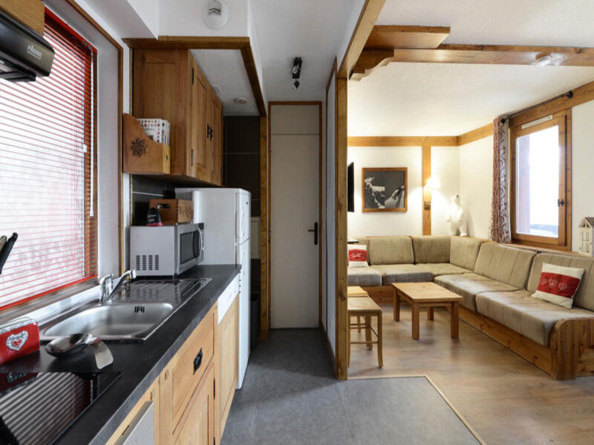 Gerenoveerd 10-persoons appartement op 150m van de piste in Montchavin - foto 10