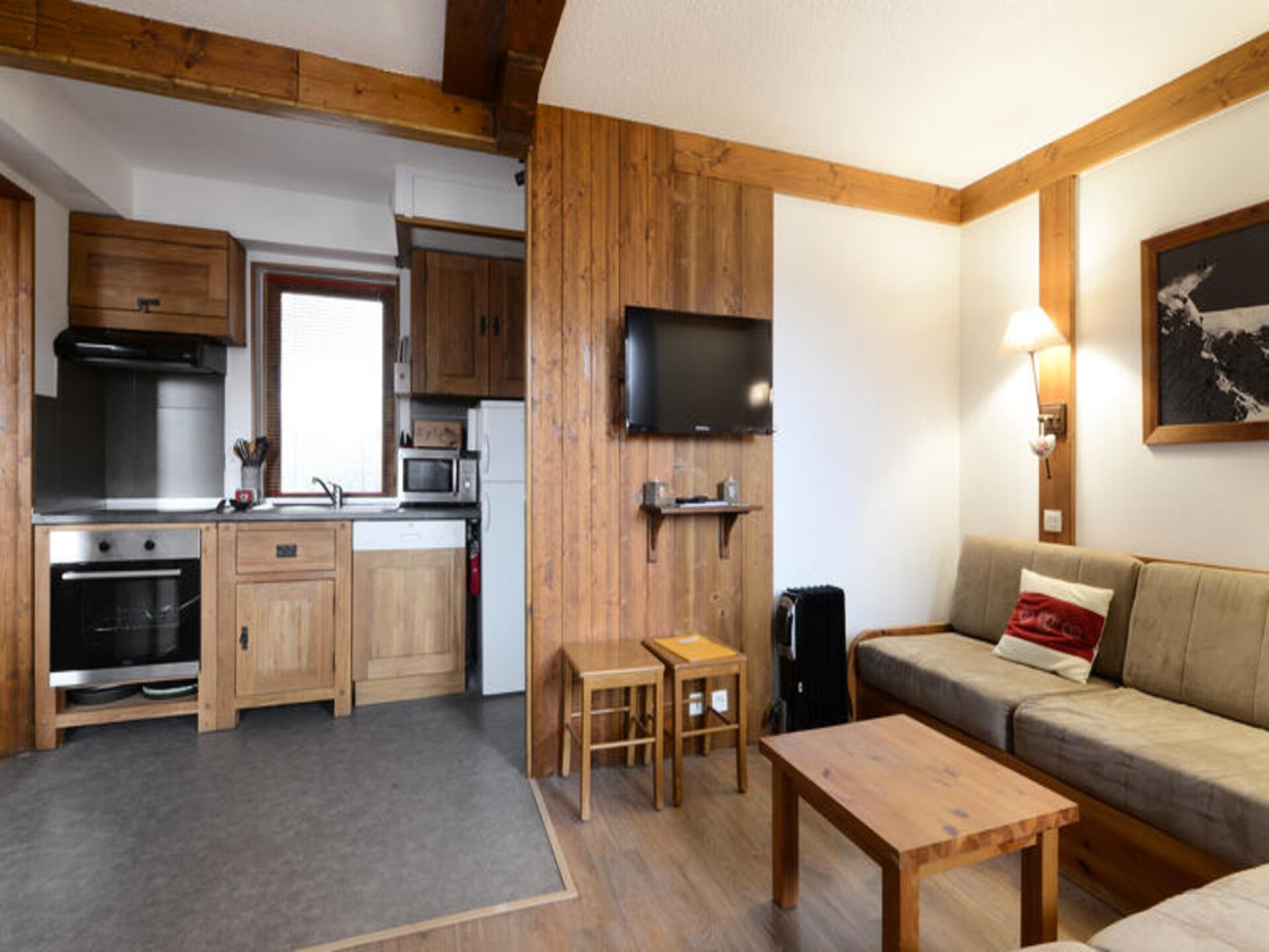 Gerenoveerd 10-persoons appartement op 150m van de piste in Montchavin - foto 12