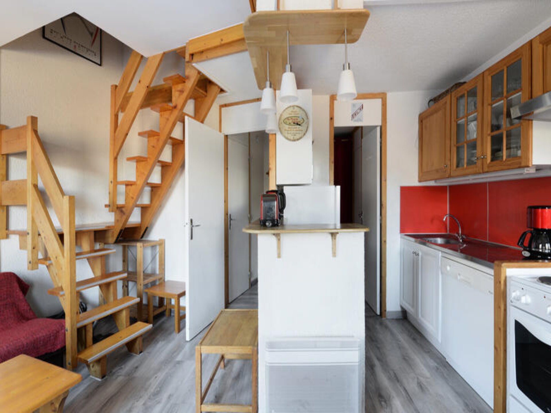 Duplexappartement voor 9 personen in Montchavin met uitzicht op Mont Blanc - foto 5