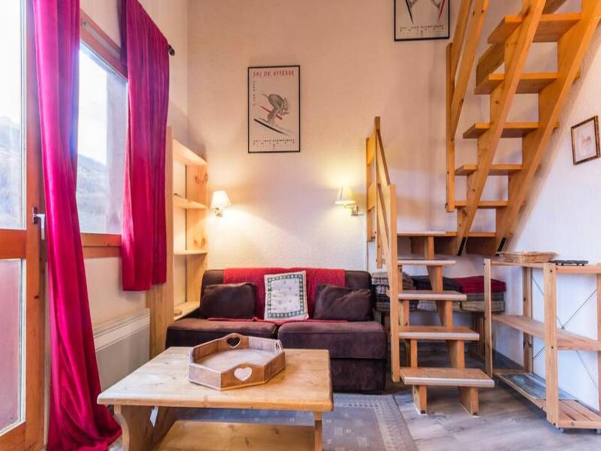 Duplexappartement voor 9 personen in Montchavin met uitzicht op Mont Blanc - foto 7